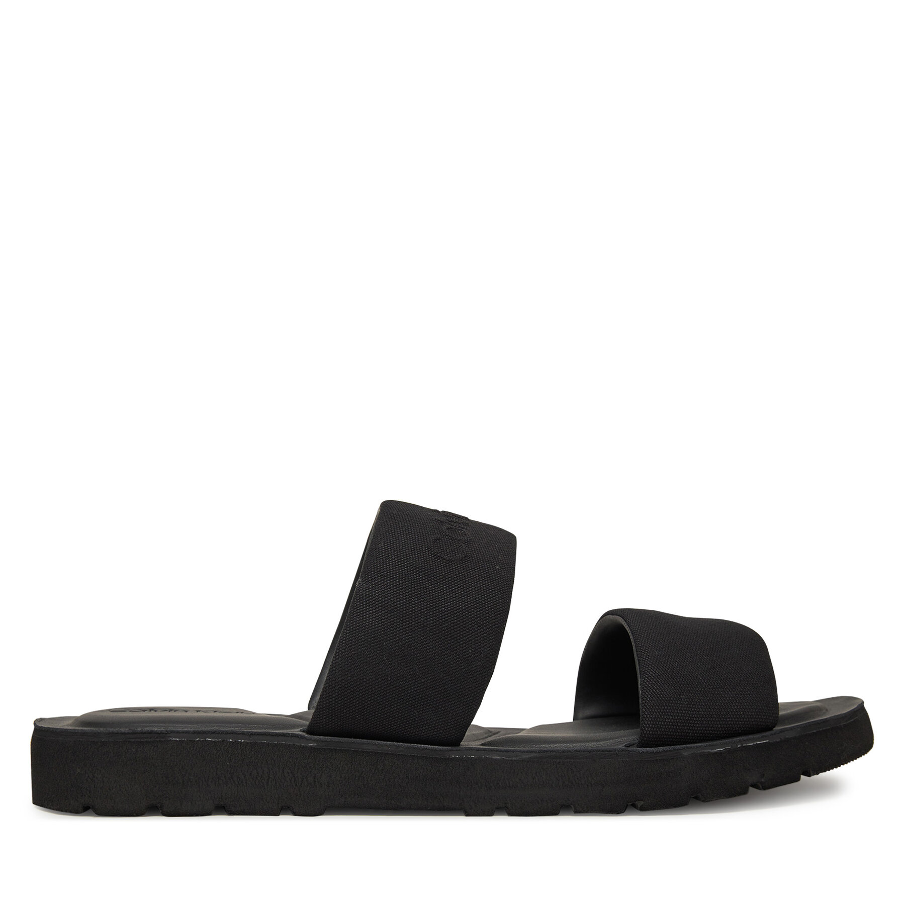 Calvin Klein Férfi Papucs, Méret: 45, Fekete, Double Strap Cv Logo HM0HM01801