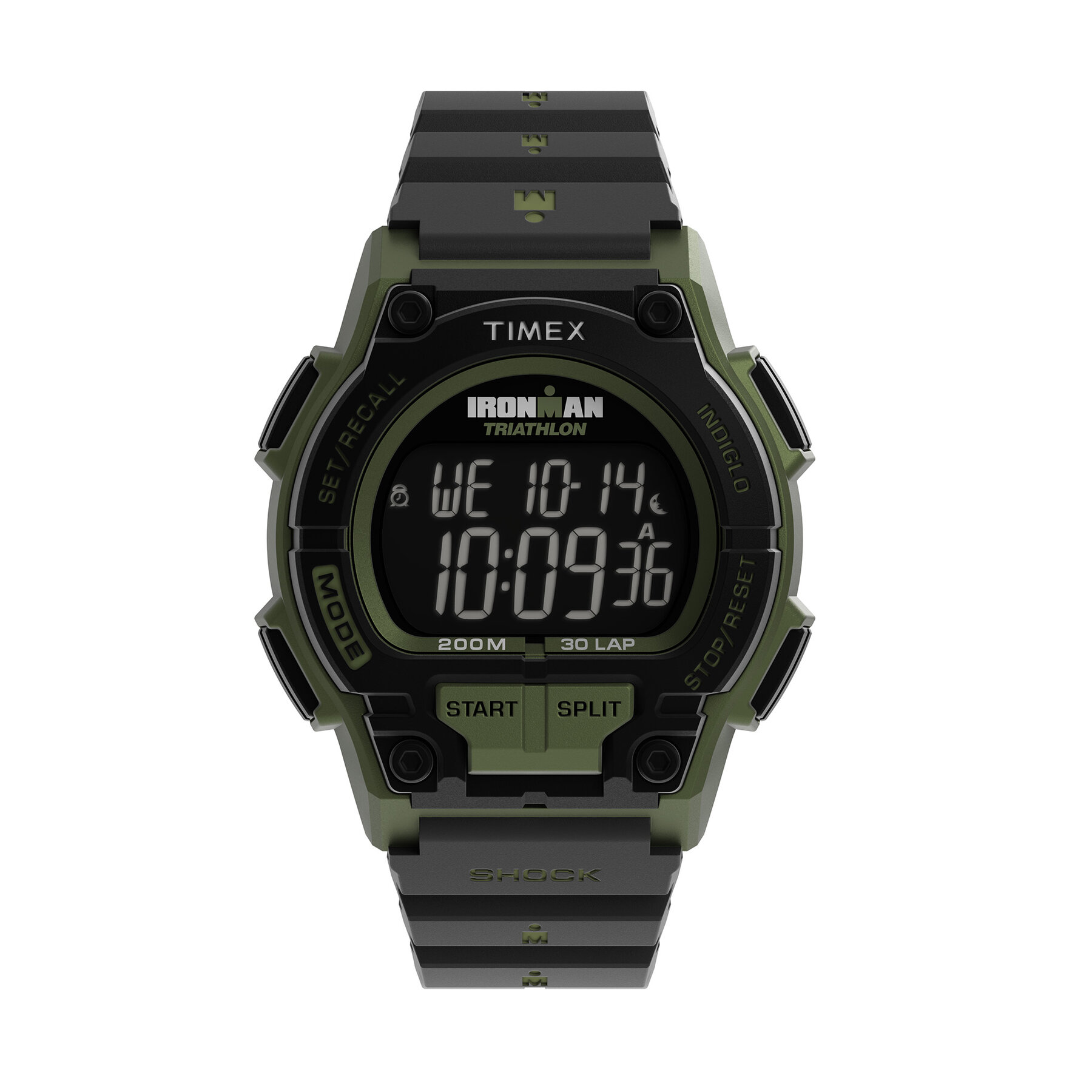 Sat Timex Ironman Shock TW5M64900 Zelena