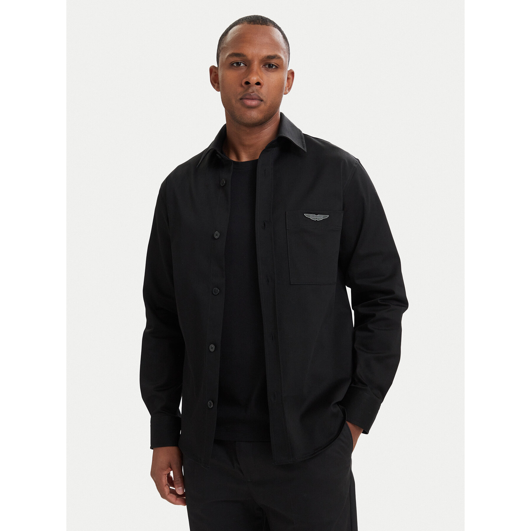BOSS Hemd C-Owen 50567166 Schwarz Relaxed Fit