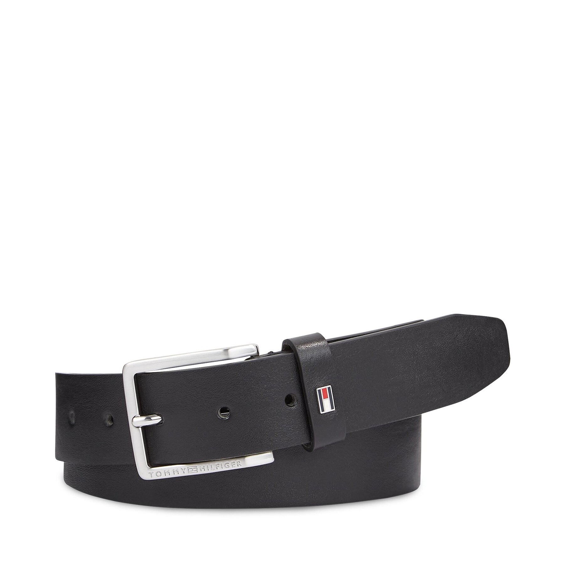 Pasek Męski Tommy Hilfiger, Rozmiar 80 Czarny Oliver 3.5 Adj AM0AM12166