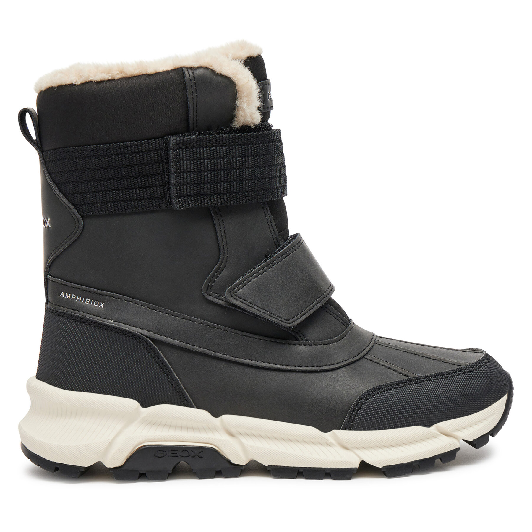 Sniega zābaki Geox J Flexyper Plus Boy J46LCF 0MEFU C9999 S Melns