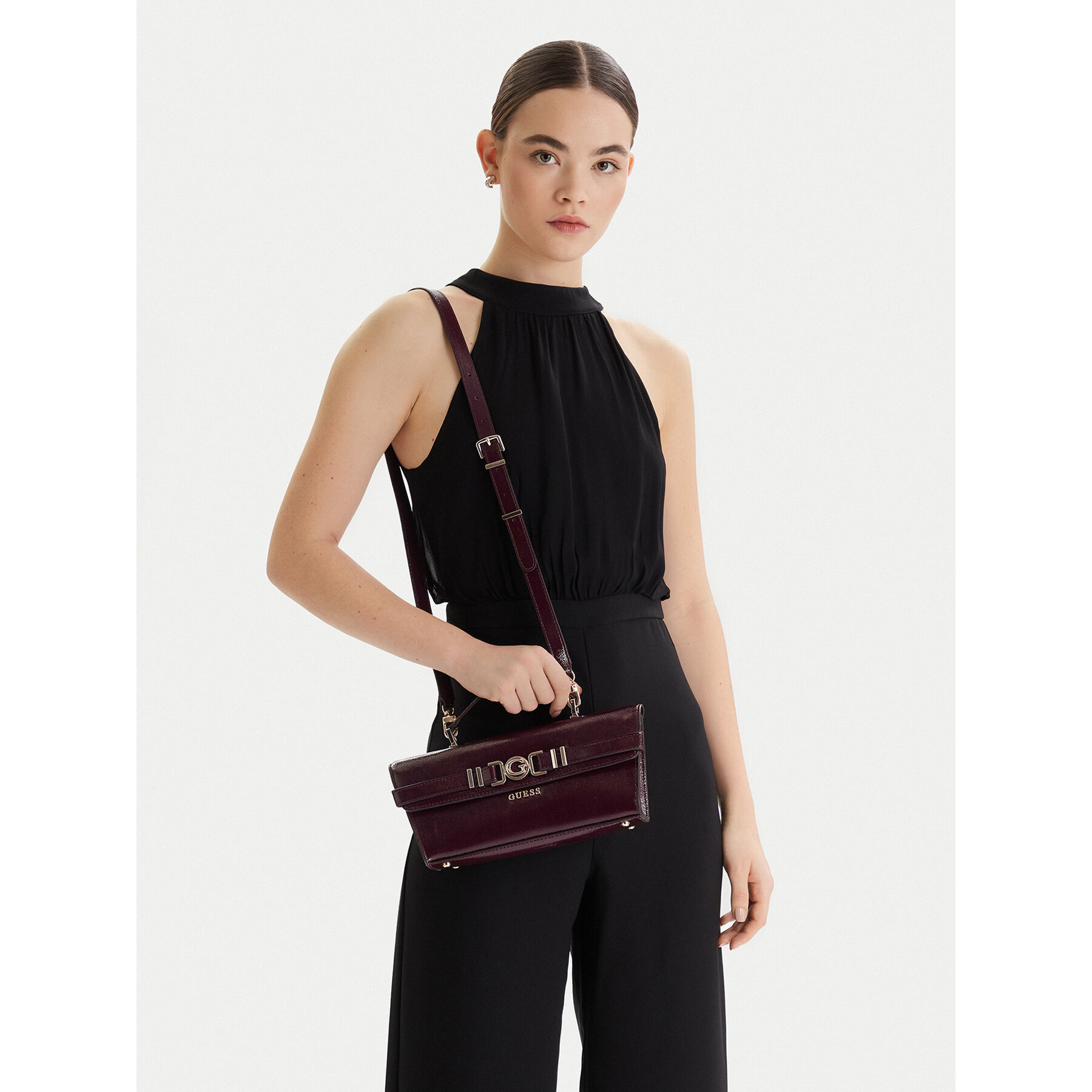 Τσάντα Guess Cirene HWTG96 68200 Μπορντό