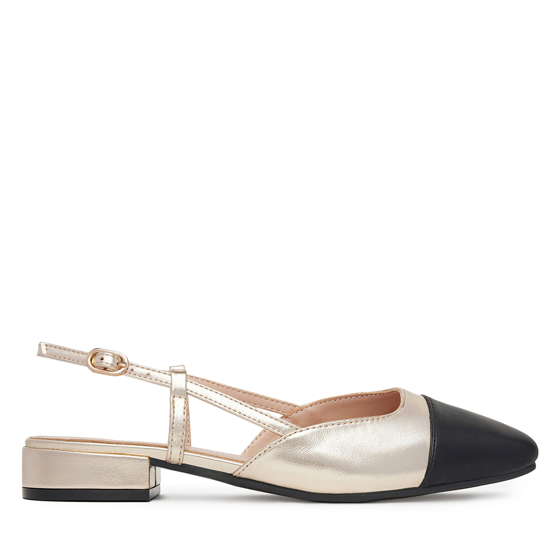 Baleríny Clara Barson WS24040-04 Zlatá