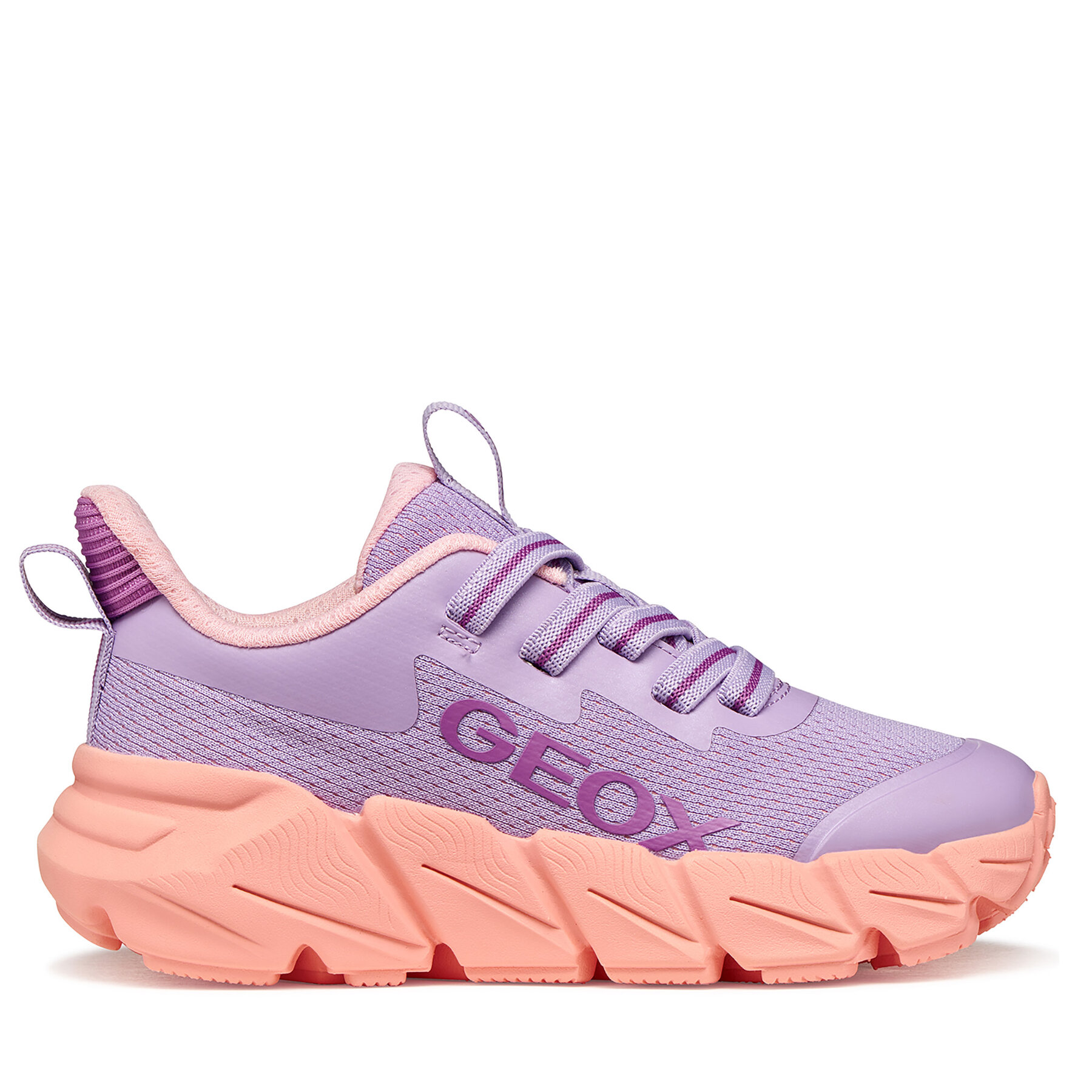 Sneakersy Geox J Flexyper Fast Girl J55N5A 0149J C8R7Q D Fialová