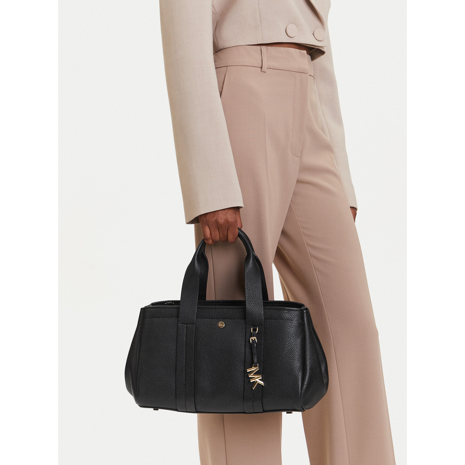 Torbica MICHAEL Michael Kors Romee 30T5G1ZS1L Crna