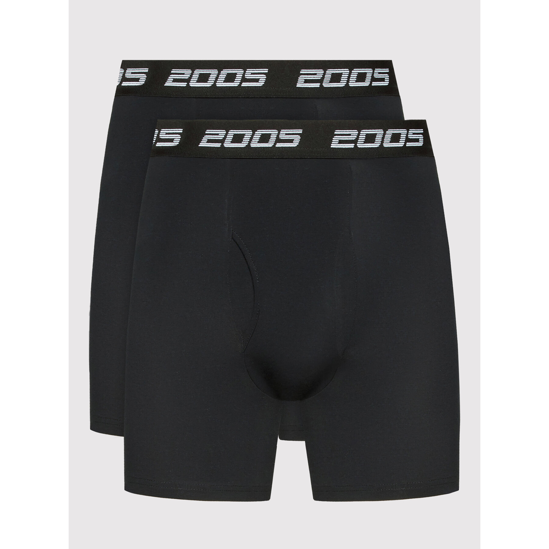 2005 2005 Σετ μποξεράκια 2 τμχ. Boxers Μαύρο