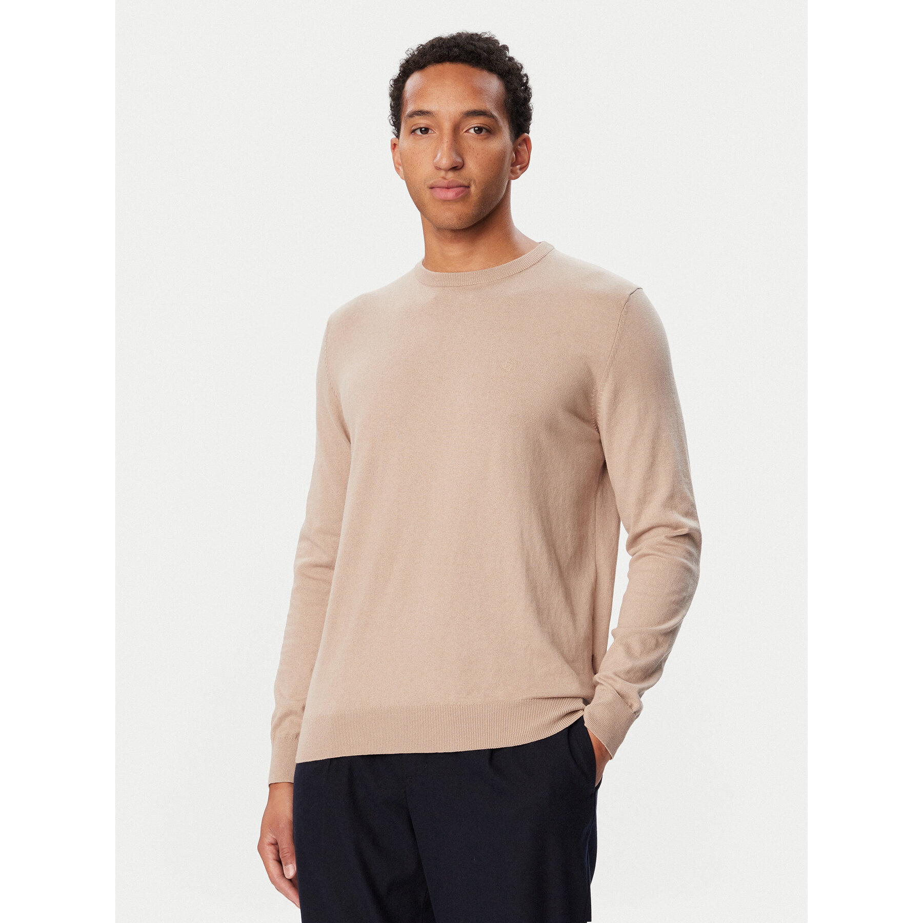 Bugatti Pullover 7400-25520F Beige Regular Fit