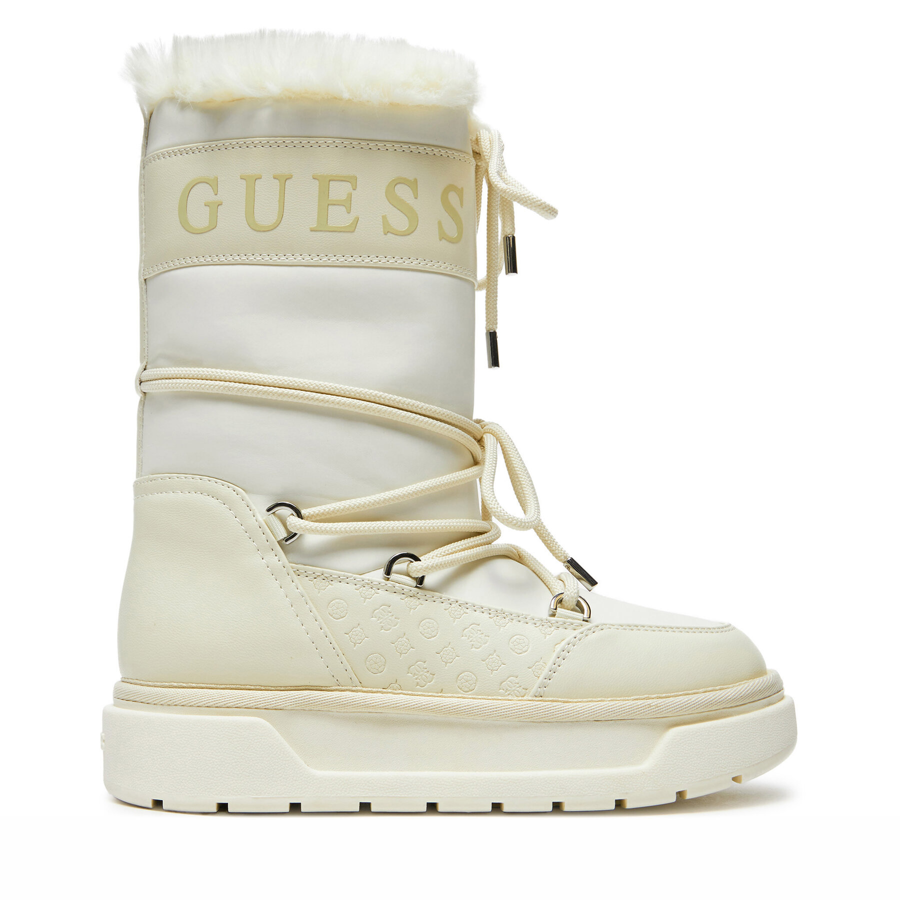 Μπότες Χιονιού Guess Undelo FLFUEL ELE11 Μπεζ