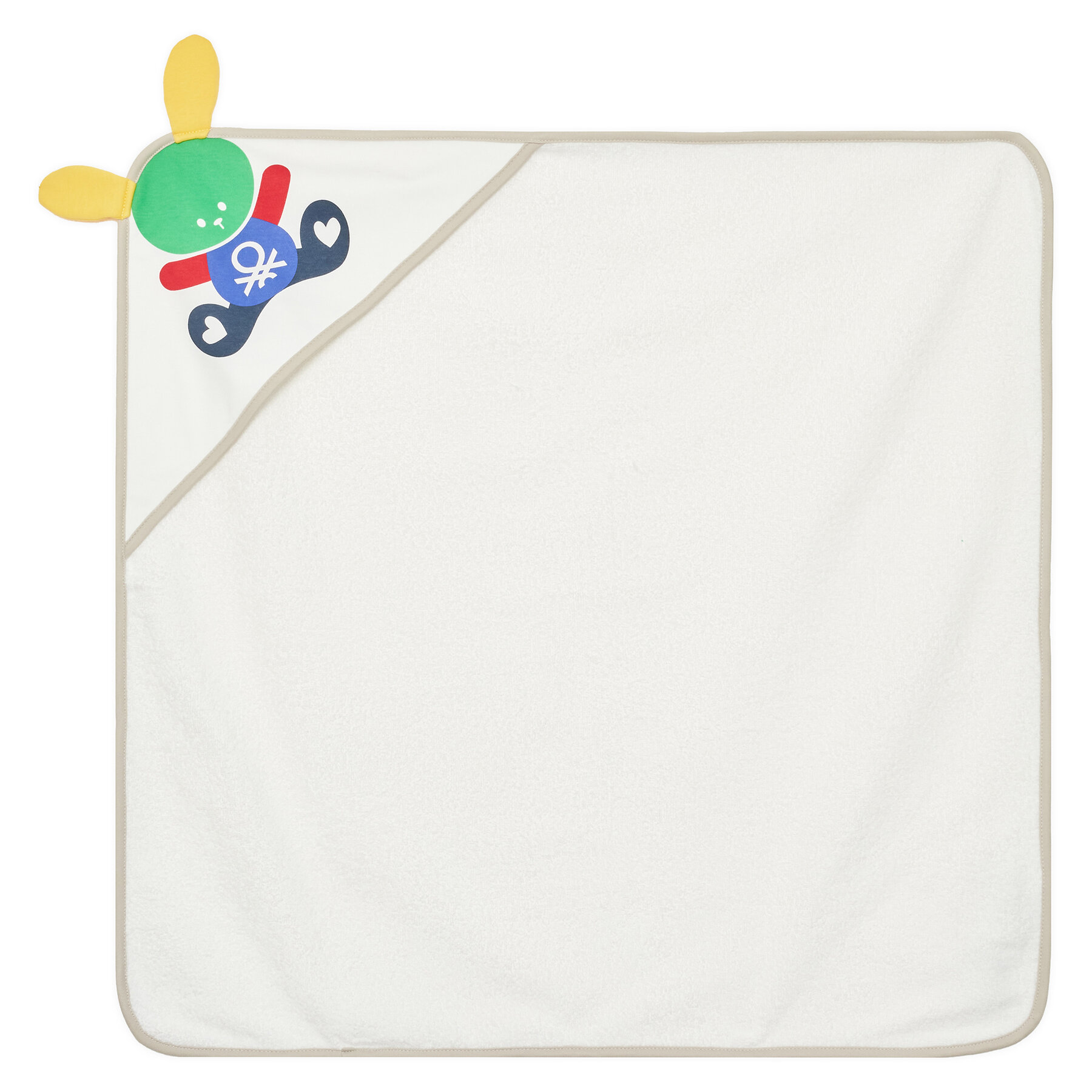 Serviette de bain United Colors Of Benetton 6FH3F7113 Blanc