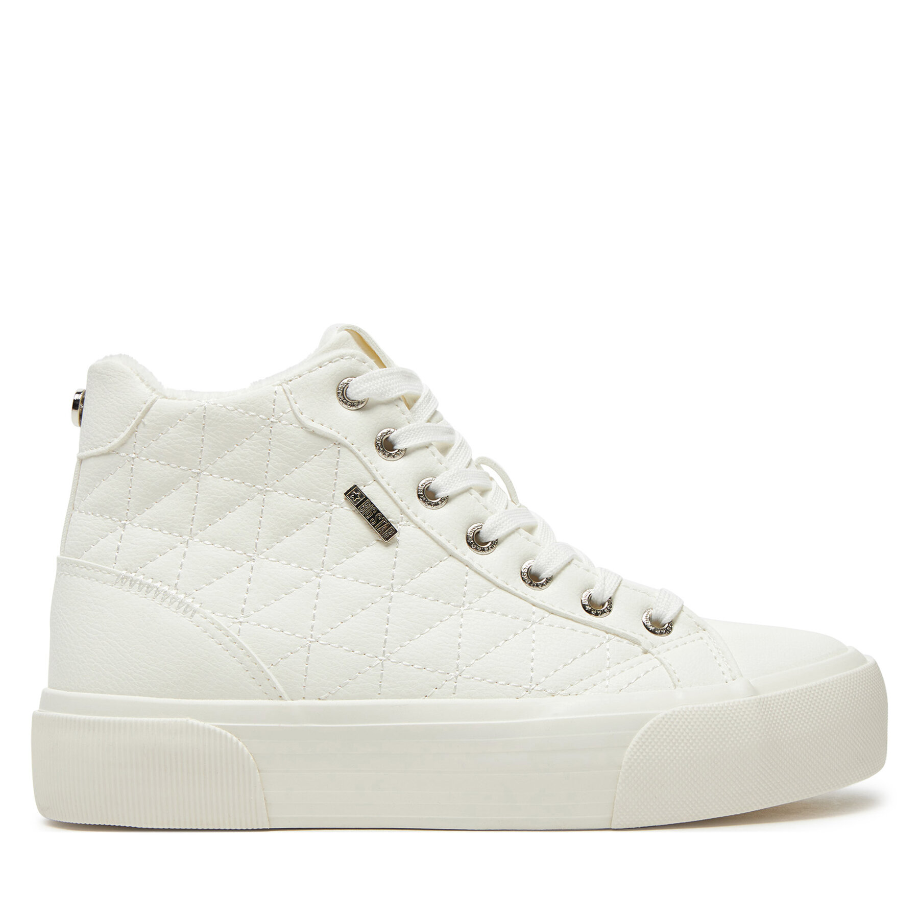Dámske Plátenky Big Star Shoes, Rozmer: 37, Biela, OO274A479