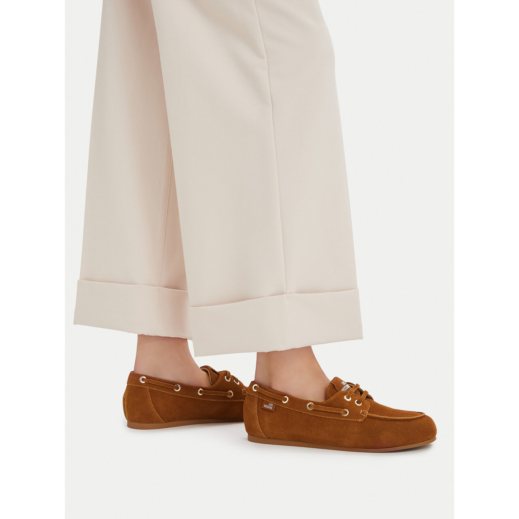 Mocasini LOVE MOSCHINO JA10101G1OIG0200 Maro