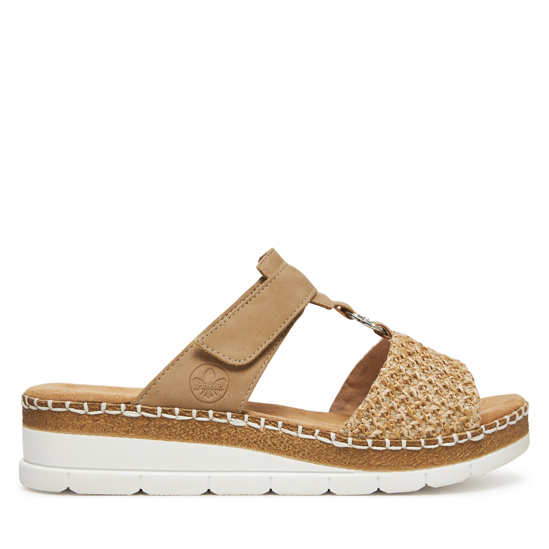 Şlapi Rieker V1243-60 Bej