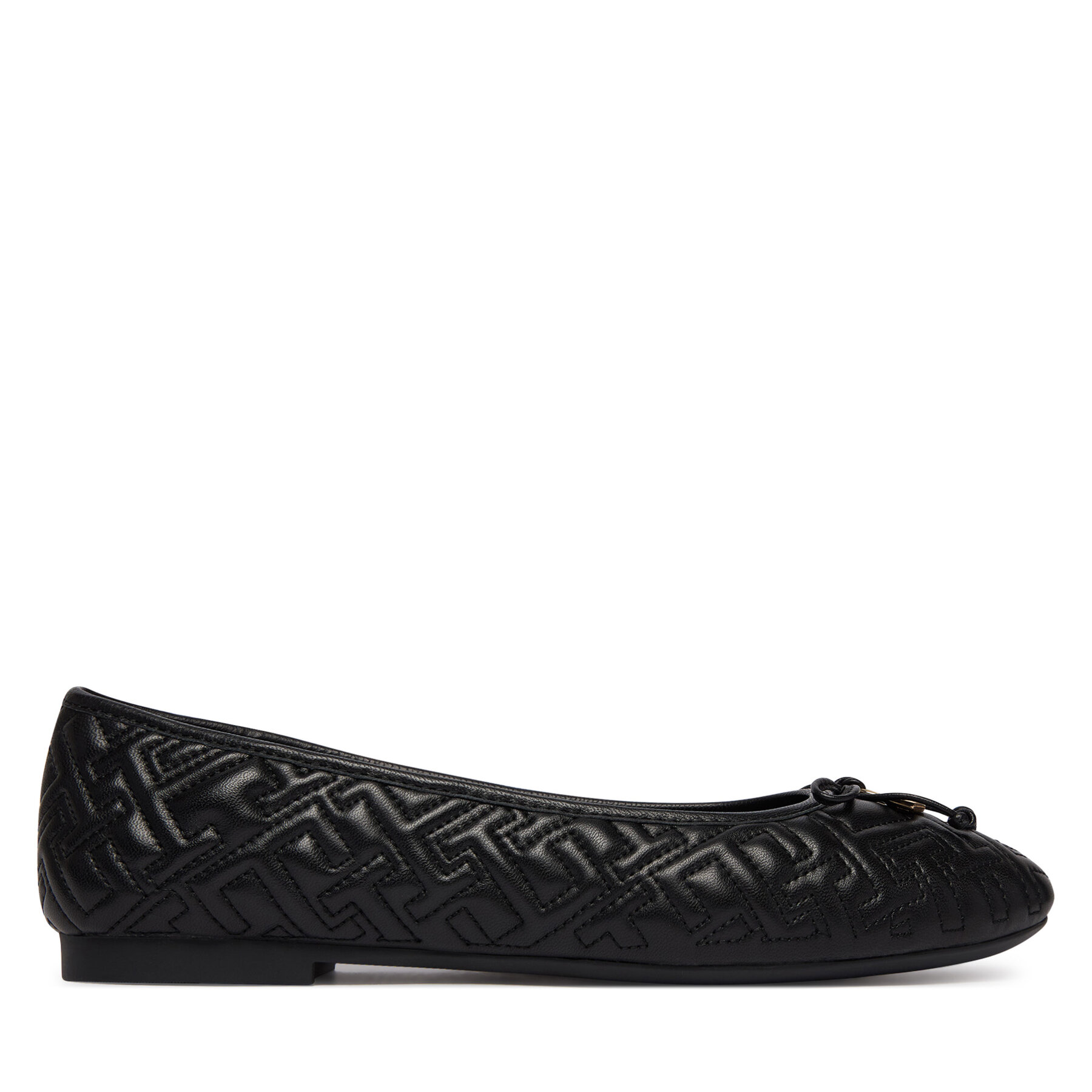 Balerinke Tommy Hilfiger Th Quilted Ballerina FW0FW09264 Črna