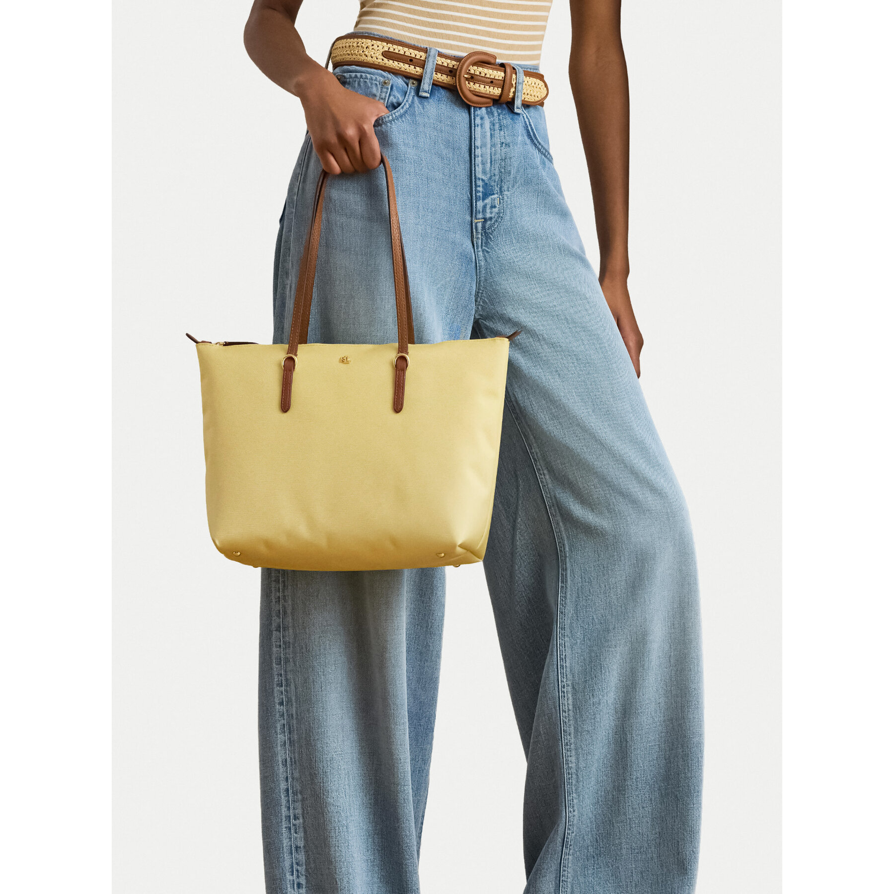 Дамска чанта LAUREN RALPH LAUREN 431916737046 Жълт
