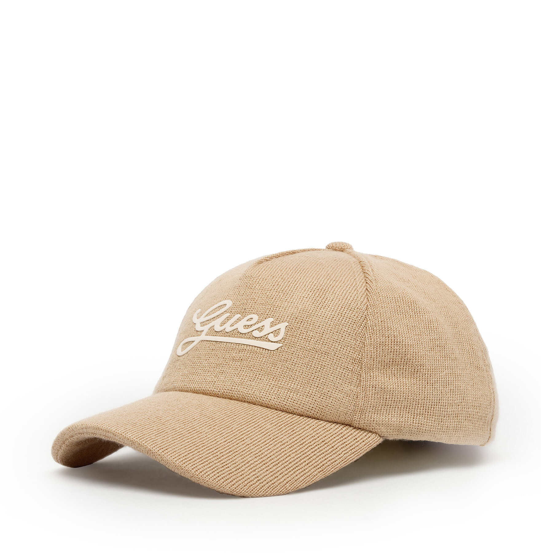 Шапка с козирка Guess AW5182 WOL01 Бежов