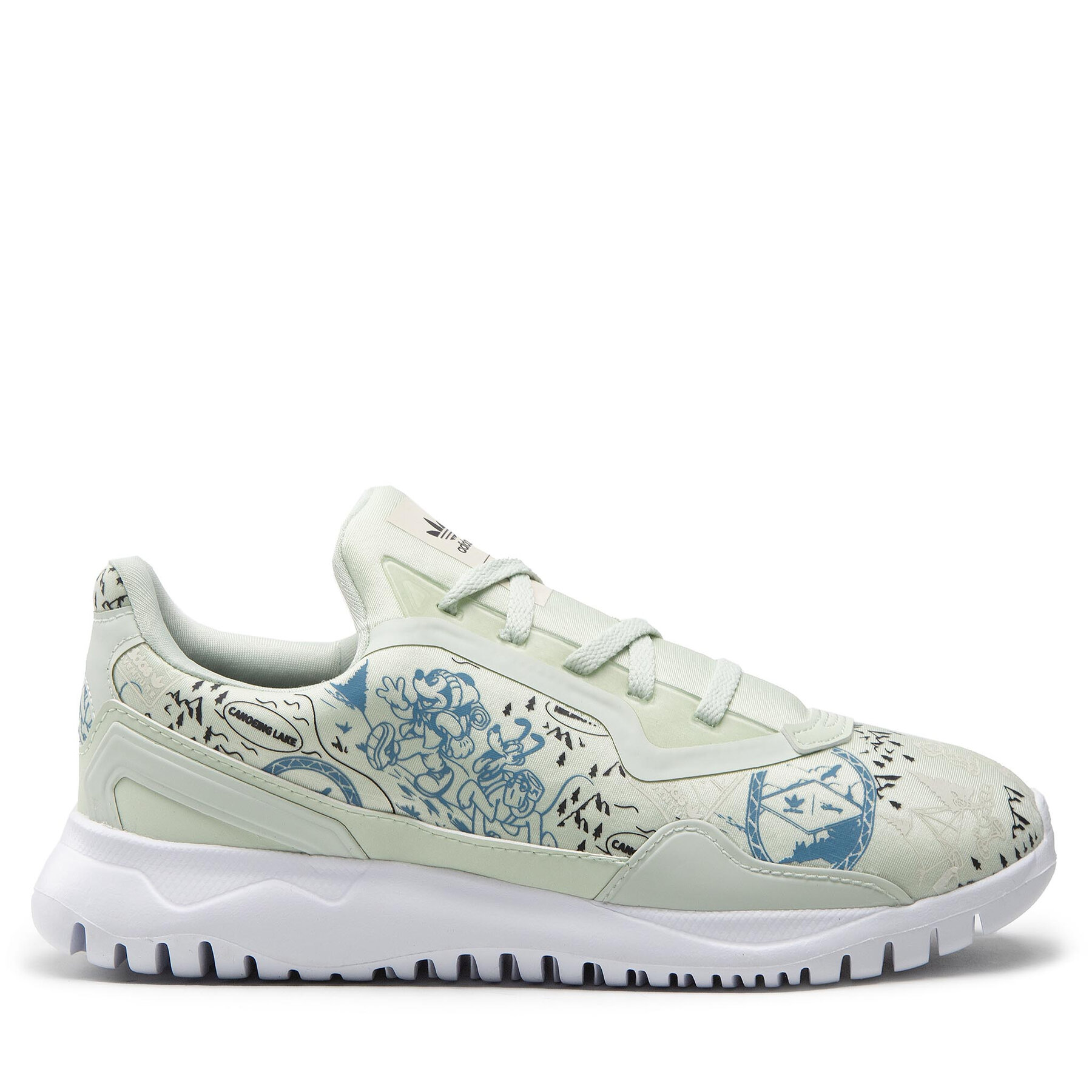 Snīkeri adidas Originals Flex J GX9245 Zaļš