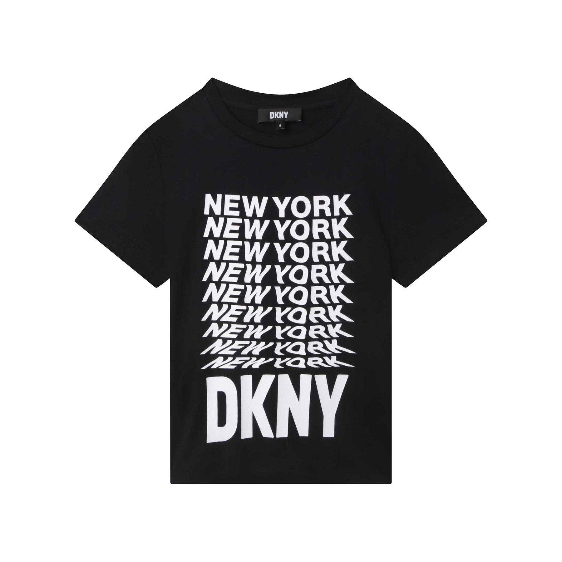 DKNY Póló D35S76 D Fekete Regular Fit
