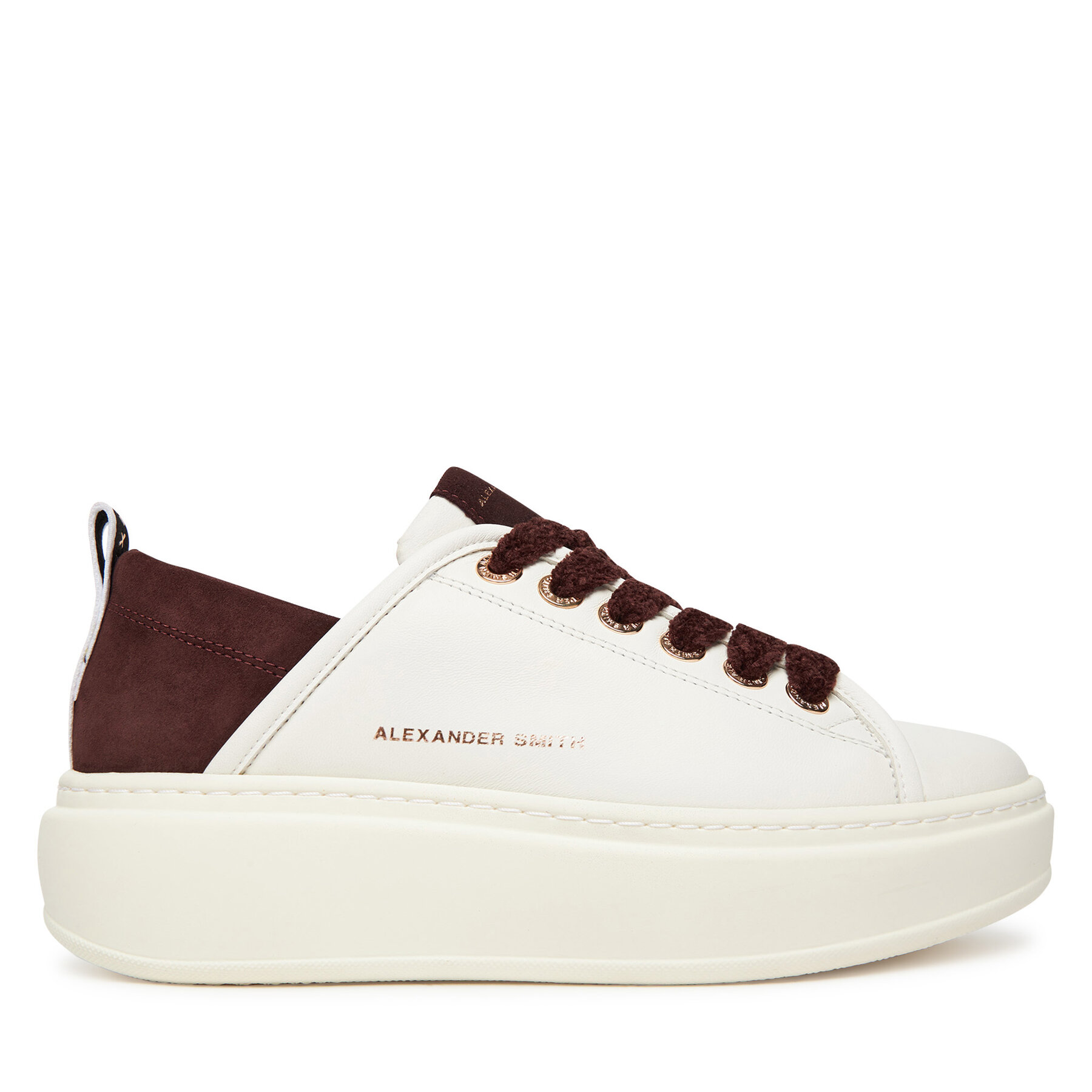 Sneakersy Alexander Smith WEMBLEY ASBCWHW-0523-WDX Biela