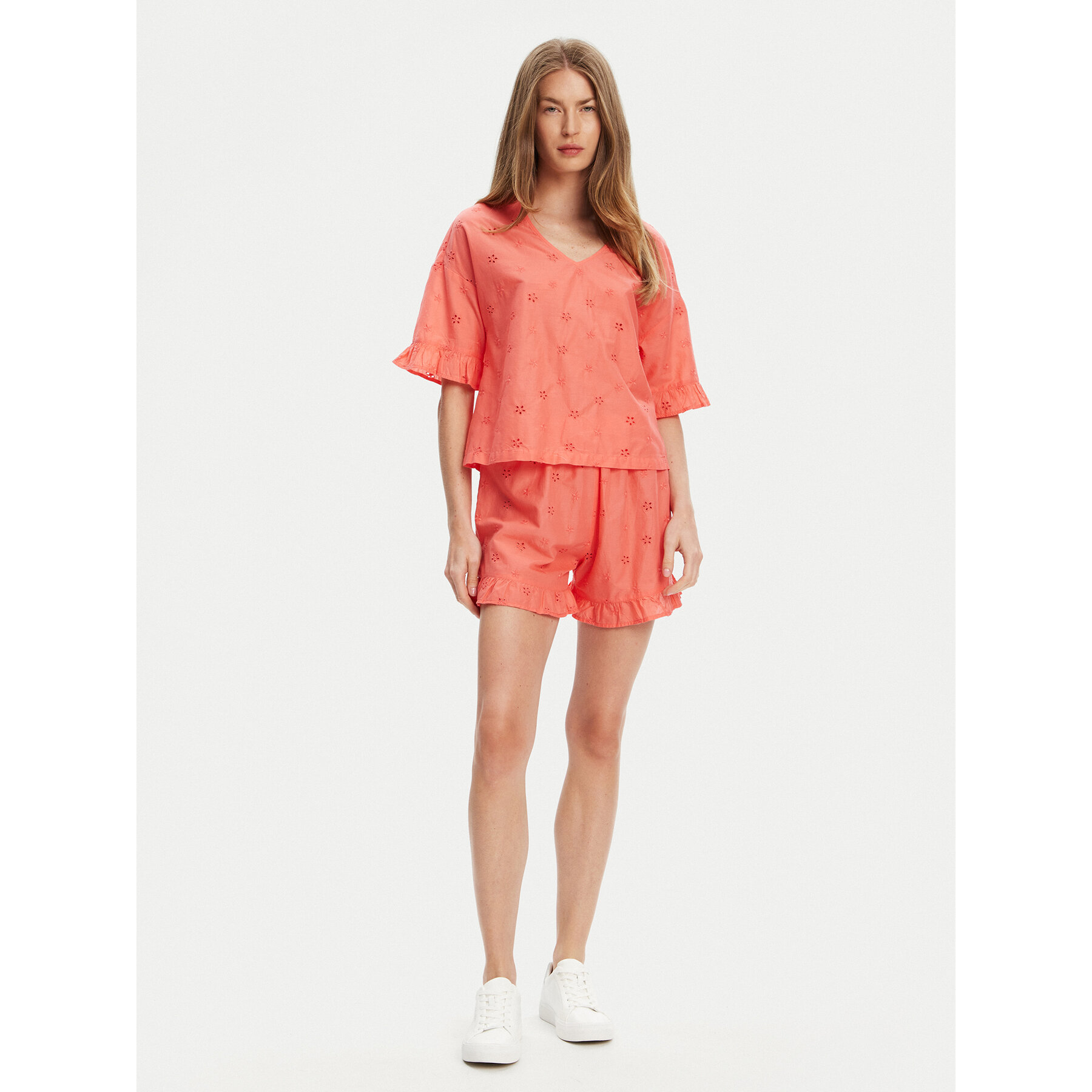 United Colors Of Benetton Pizsama 4SHX3P03X Piros Regular Fit