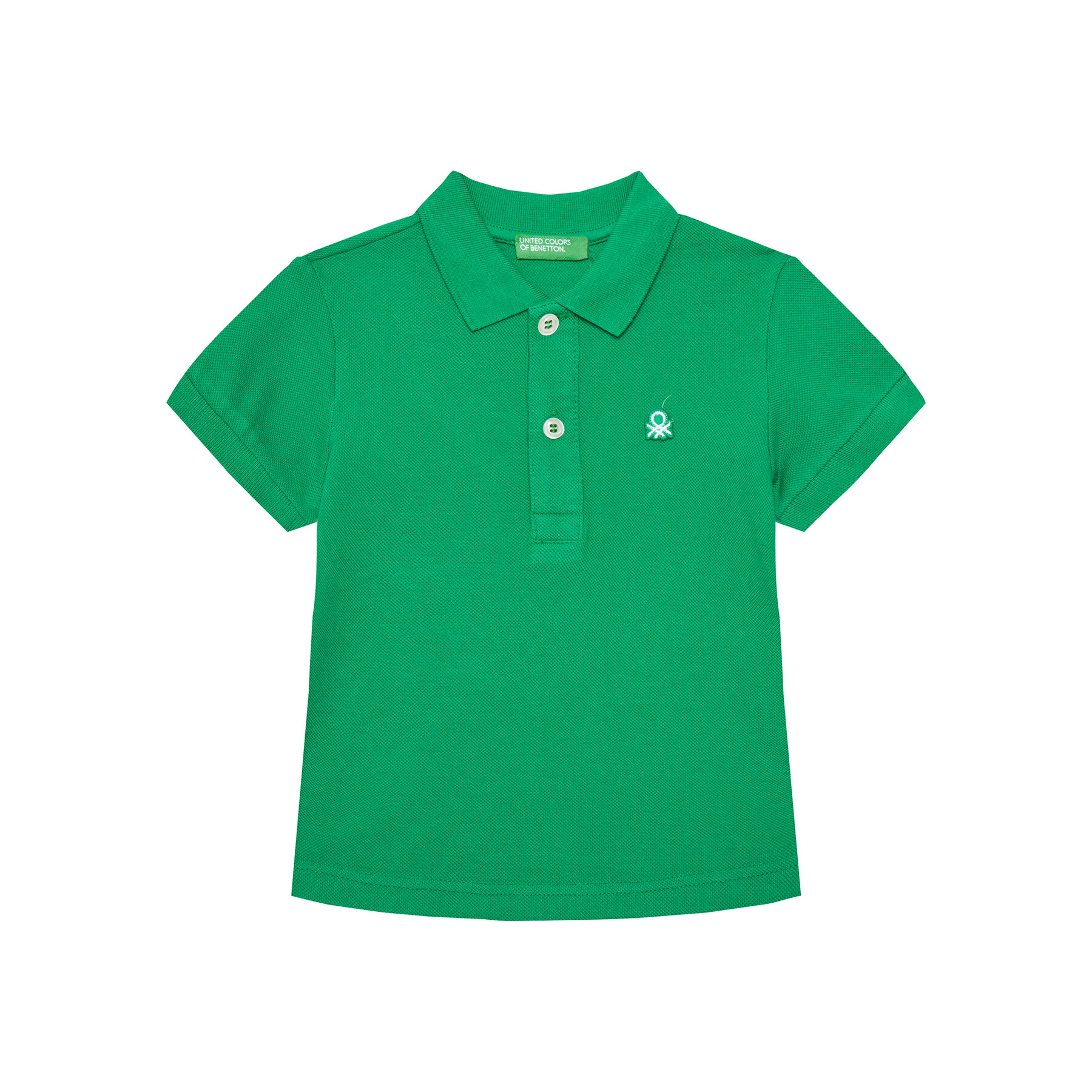 United Colors Of Benetton Pólóing 3089G3008 Zöld Regular Fit