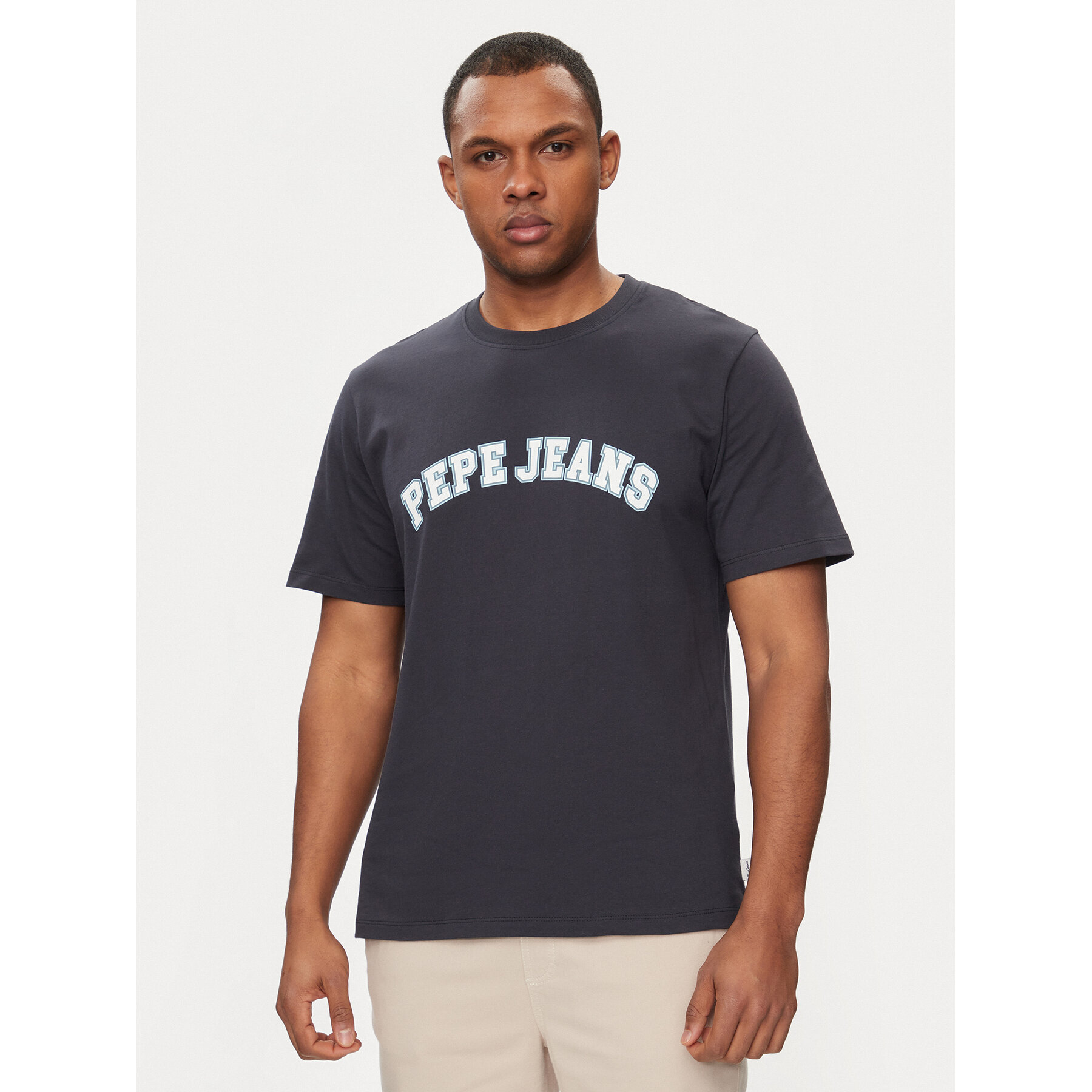 Pepe Jeans Póló Clement PM509220 Sötétkék Regular Fit