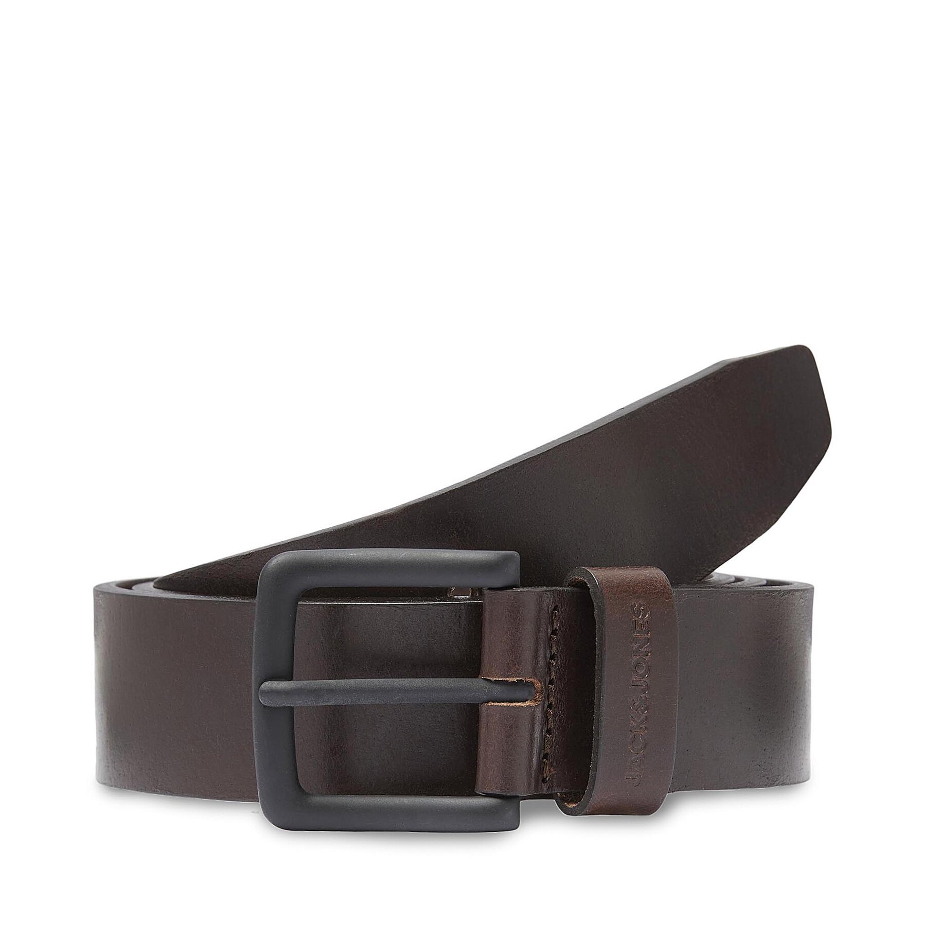 Cinturón para hombre Jack&Jones Roma 12242687 Marrón