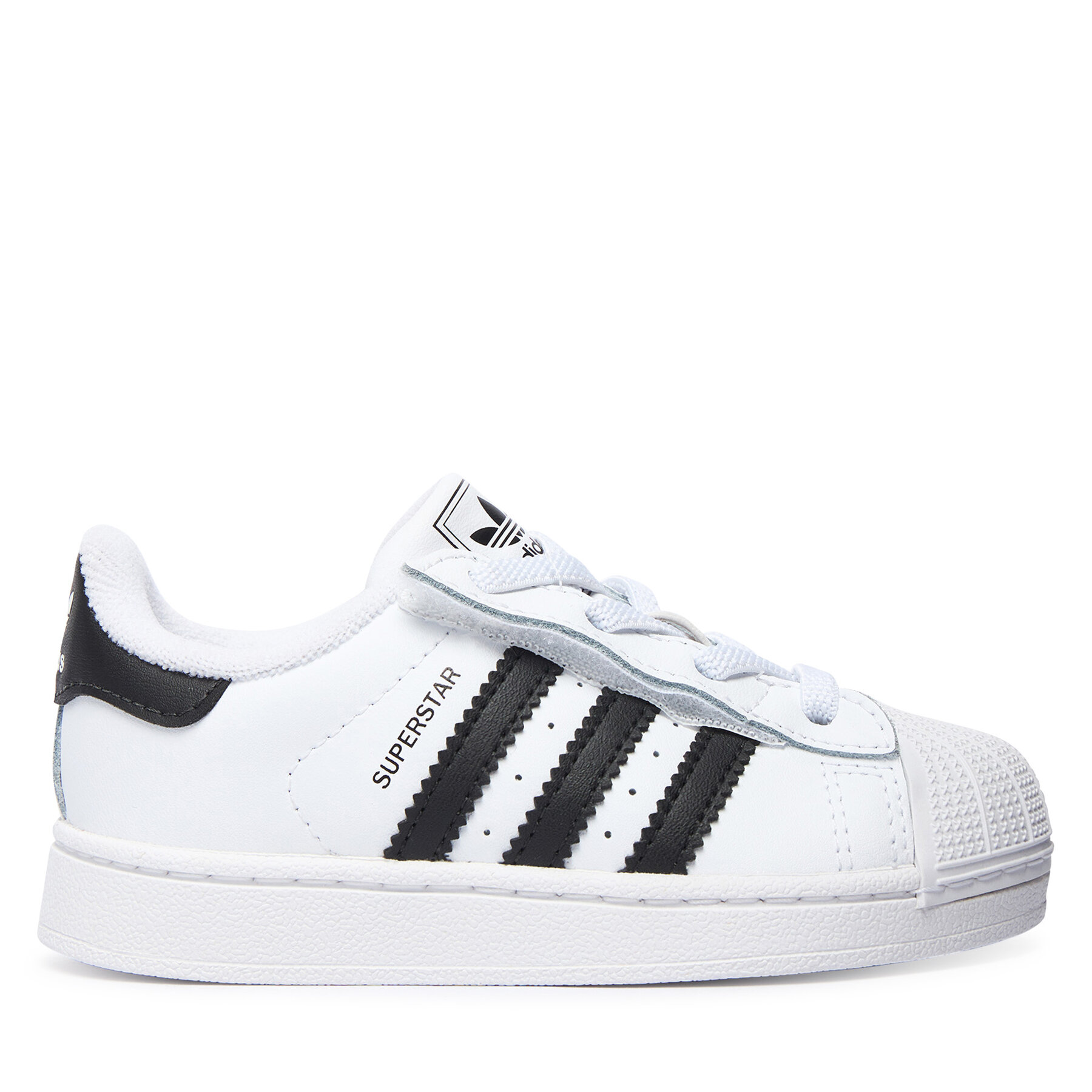 Sneakersy adidas Superstar II Elastic Lace JH9984 Biela