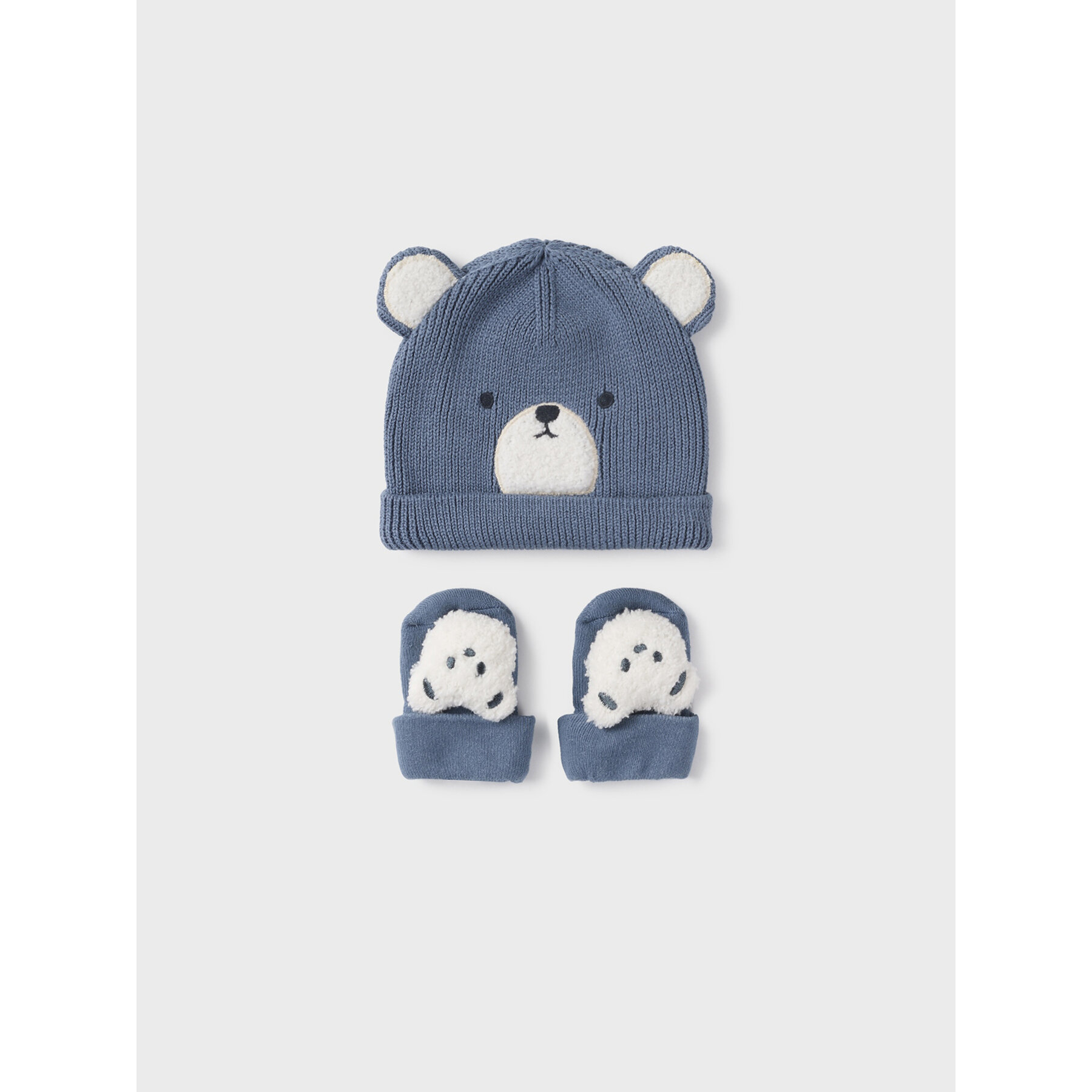 Ensemble bonnet et chaussettes Mayoral 9770 Bleu