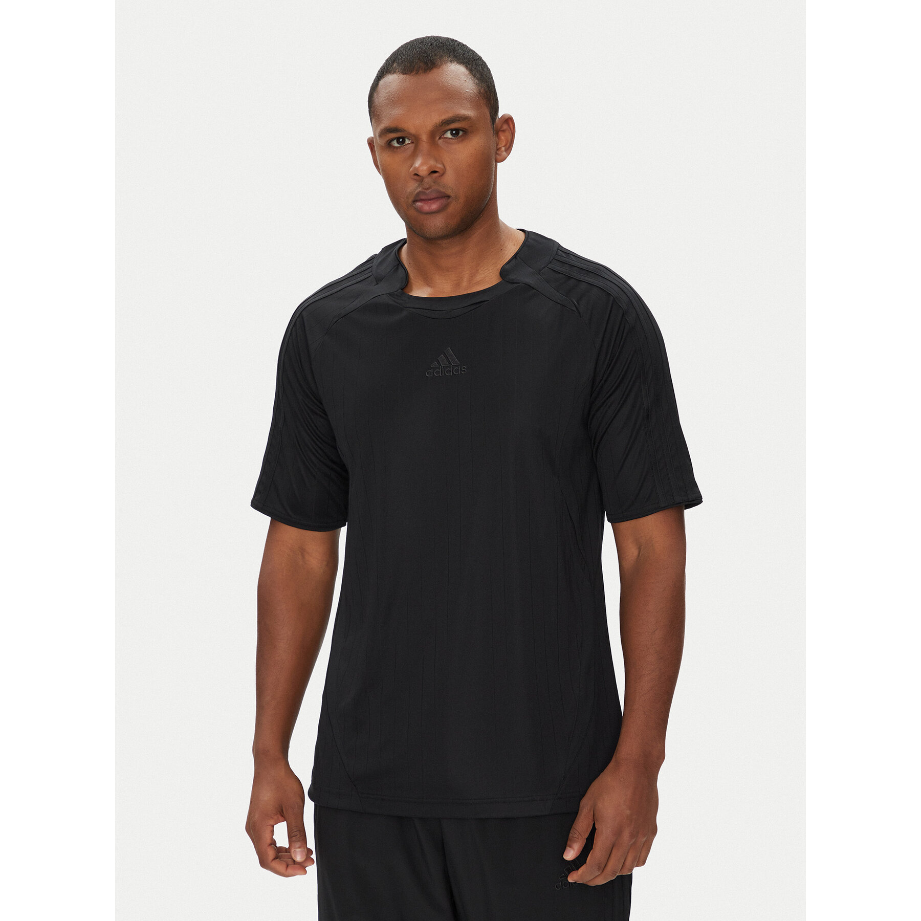 adidas Póló Teamgeist adicolor JX1537 Fekete Loose Fit