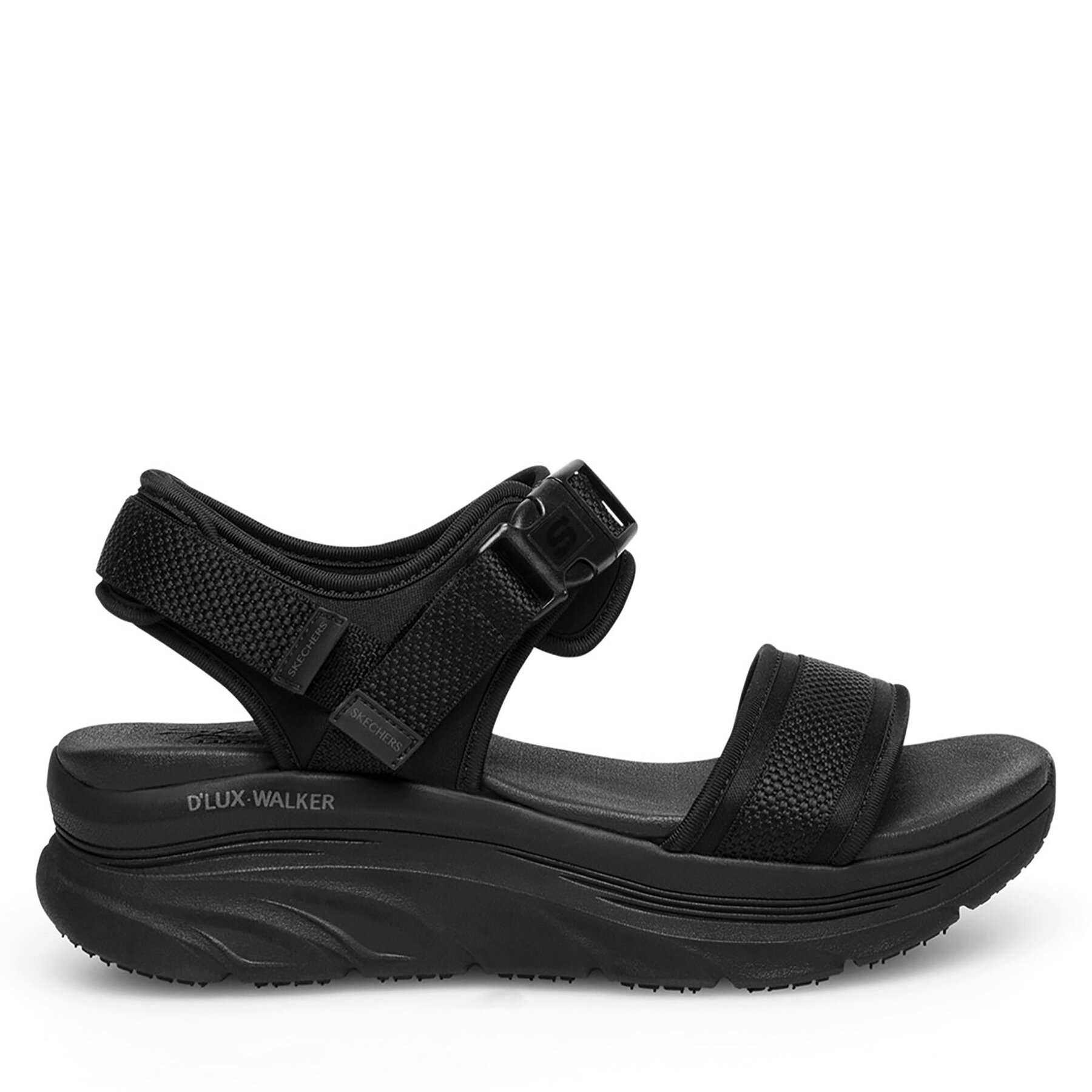 Sandále Skechers D'LUX WALKER 119824 BBK Čierna