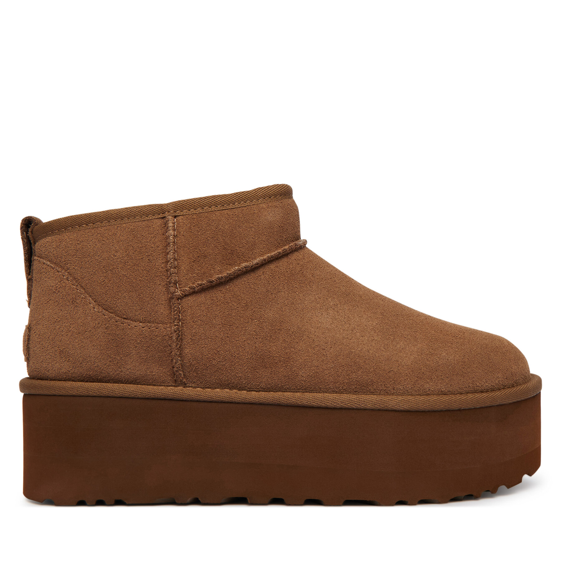 Čizme za snijeg Ugg W Classic Ultra Mini Platform 1135092 Smeđa