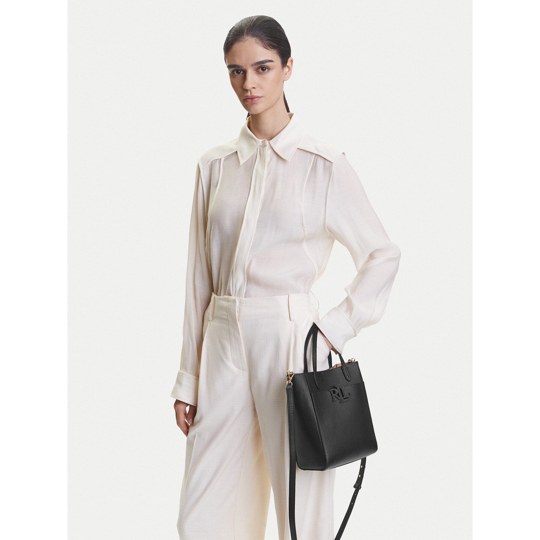 Geantă LAUREN RALPH LAUREN 431966760005 Negru
