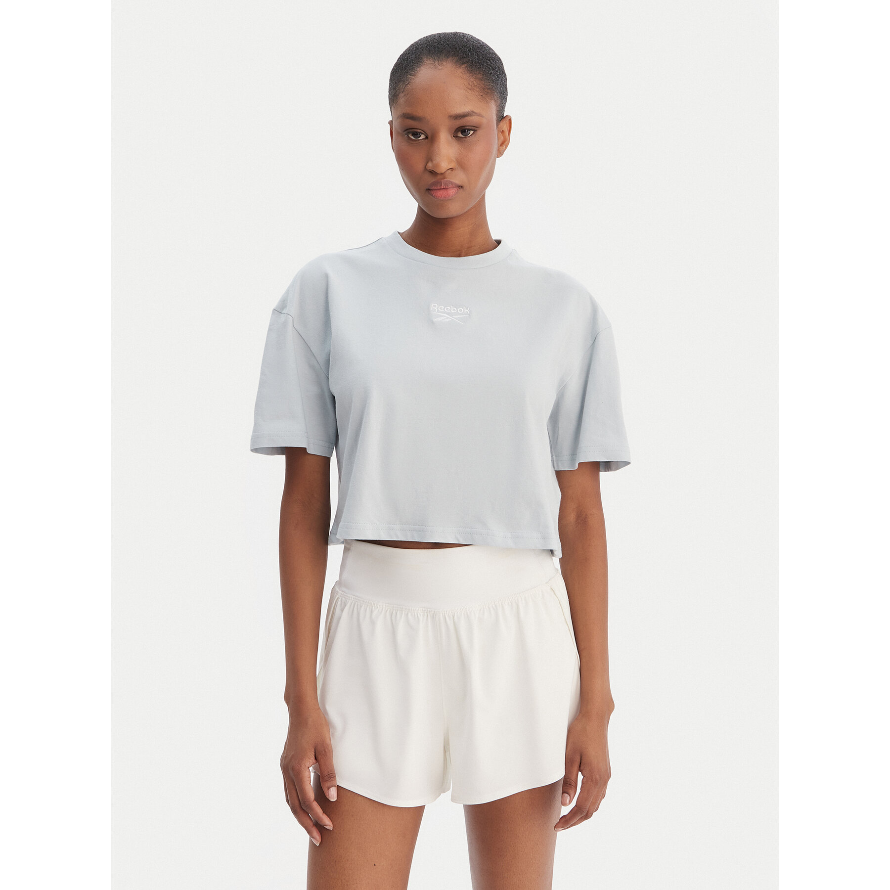 Reebok T-Shirt Klara RK25503CCW Himmelblau Relaxed Fit