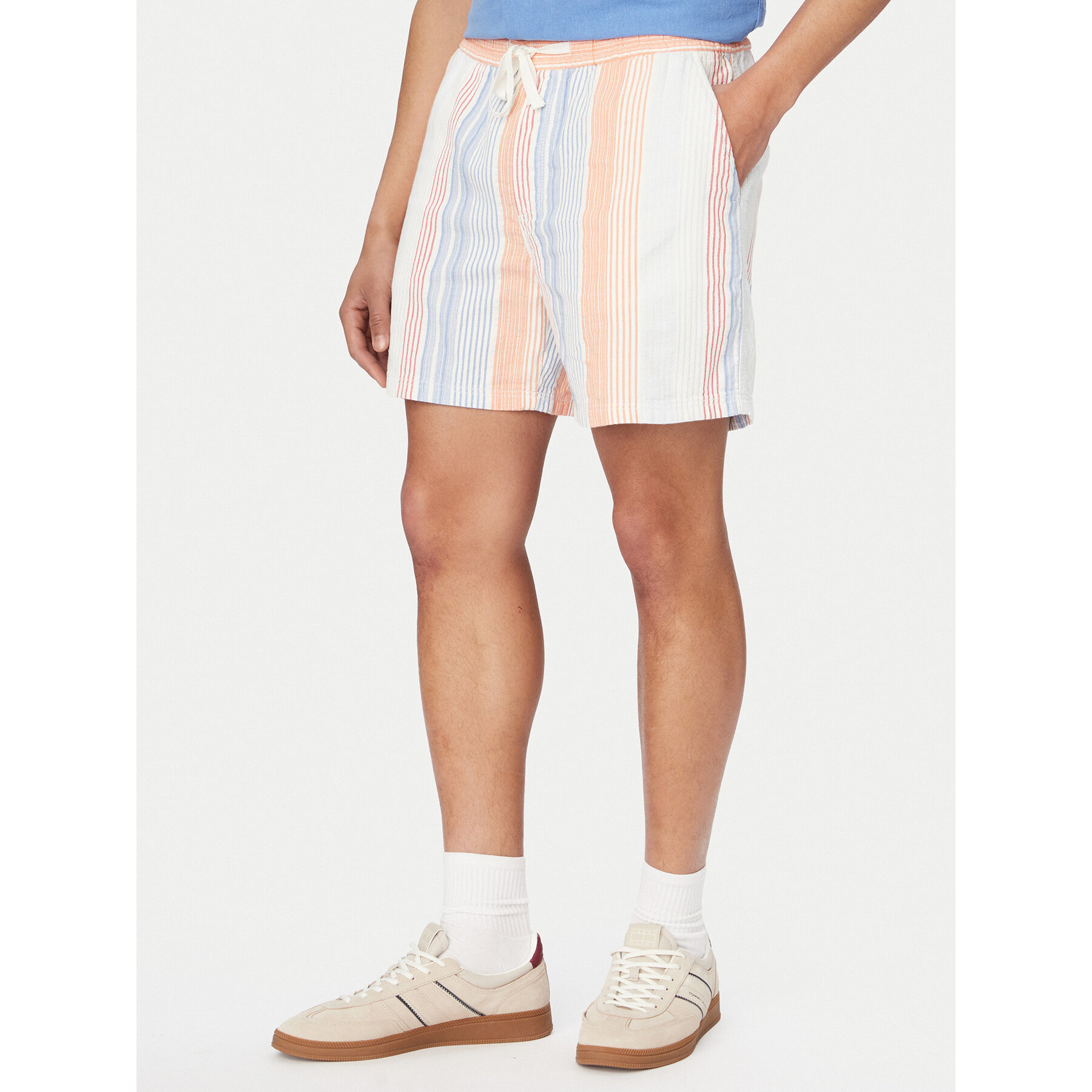Tommy Jeans Stoffshorts DM0DM22830 Bunt Relaxed Fit