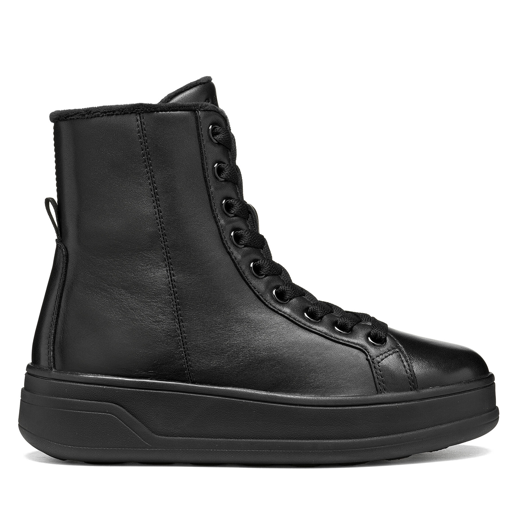 Зимни обувки Geox D Spherica Ecub-2 D66WVF 85 C9999 Черен