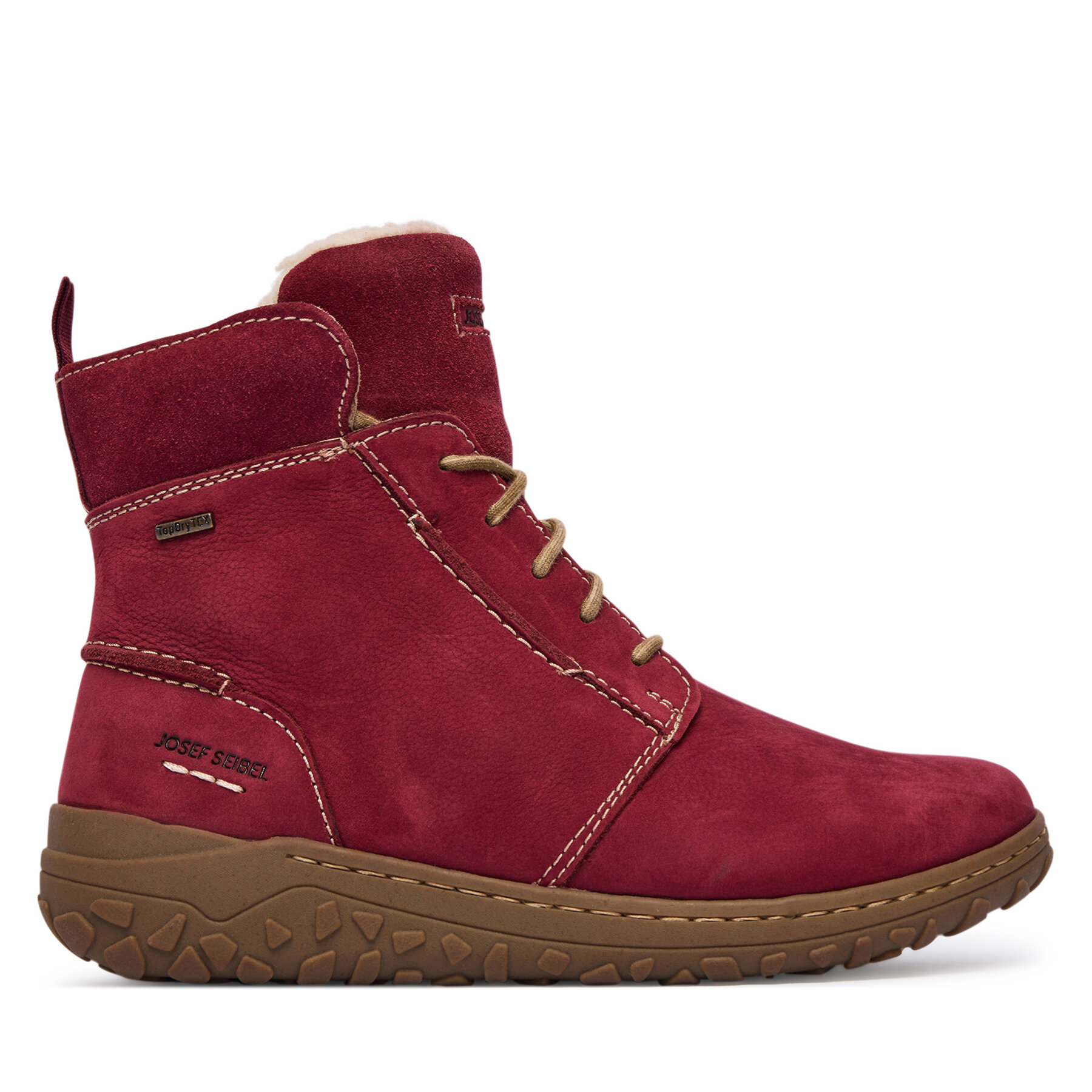 Šnurovacia obuv Josef Seibel RUBY 53 PL400 Červená