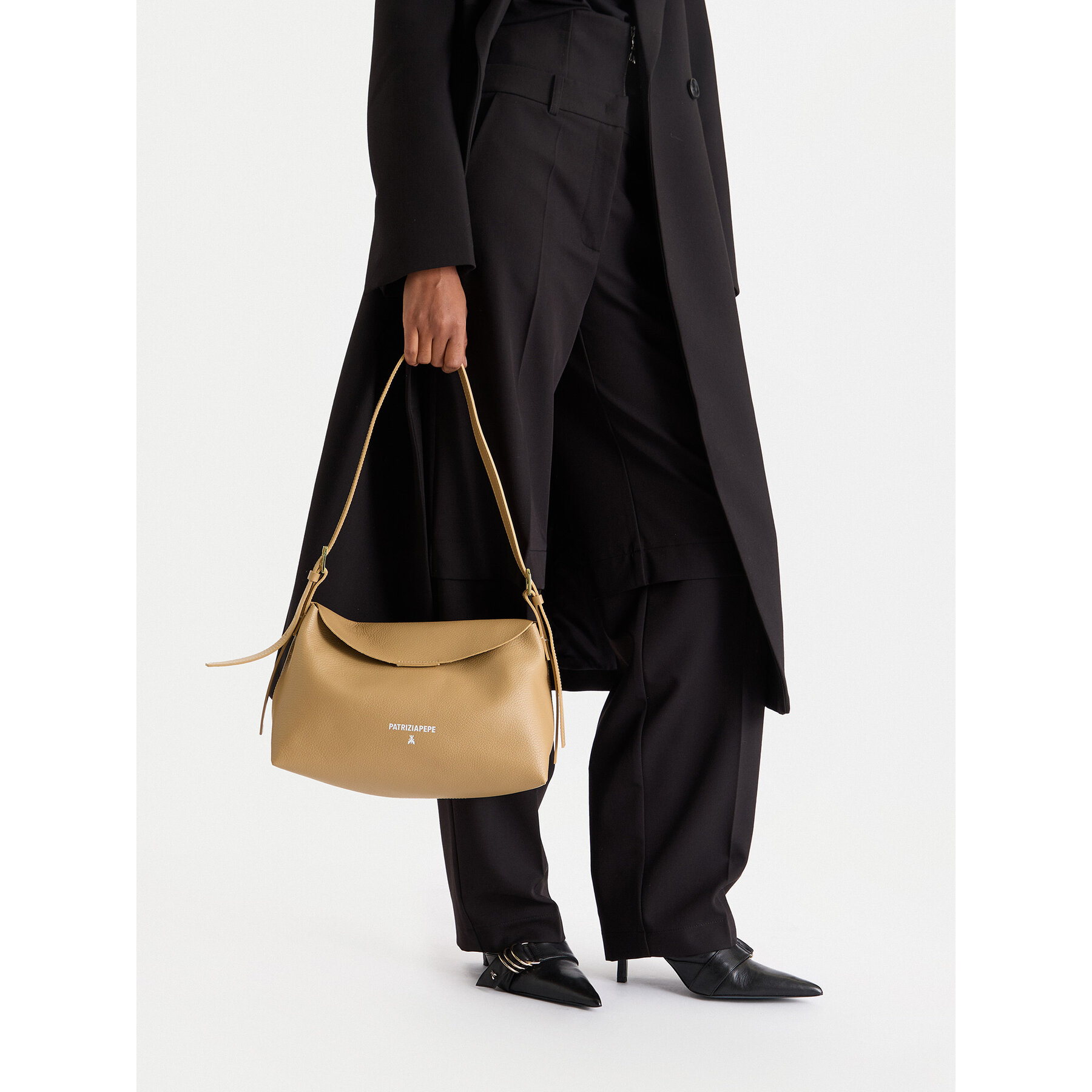 Borsetta Patrizia Pepe 8B0256/L148-B775 Beige