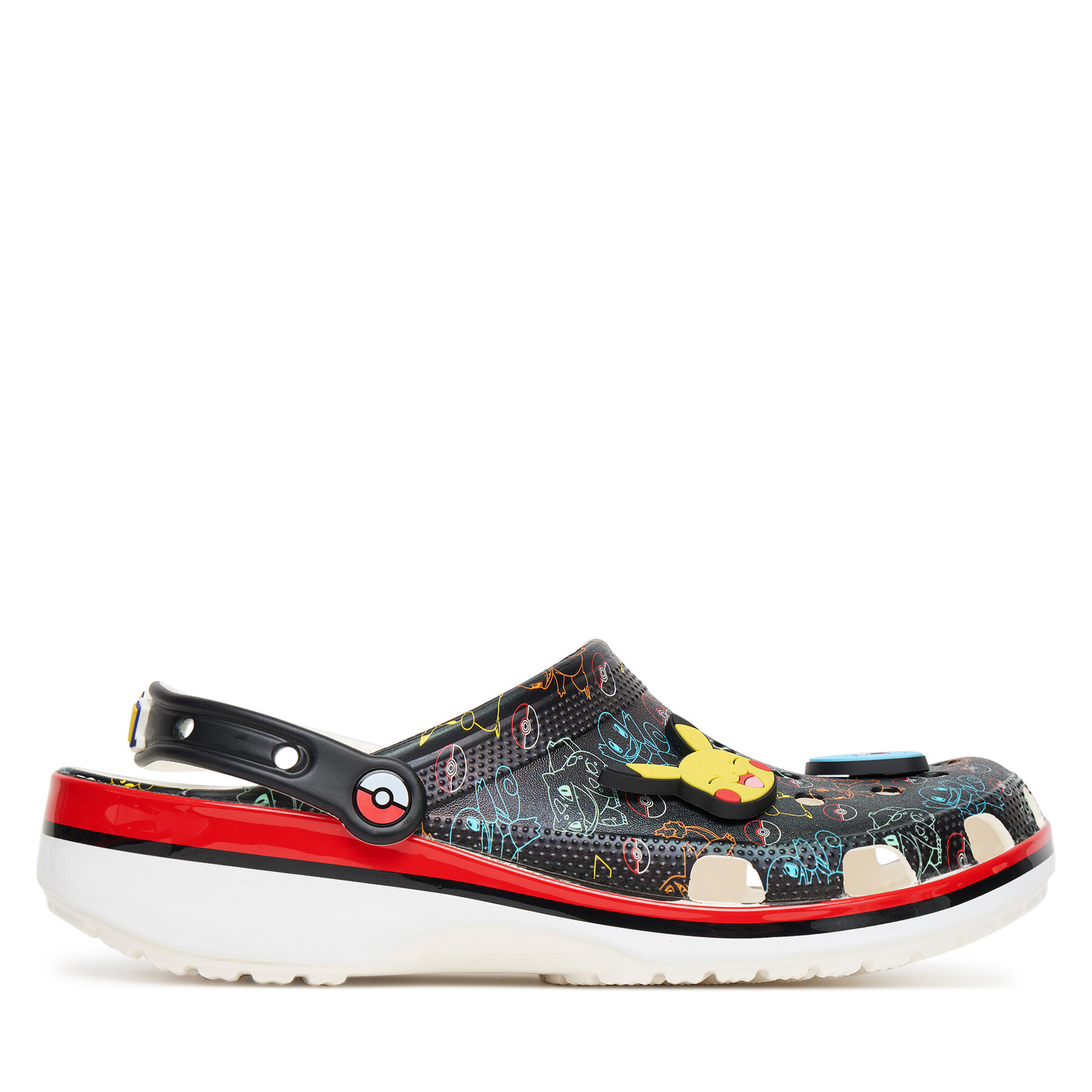 Papucs Crocs Pokémon Classic Clog 211343 Fekete