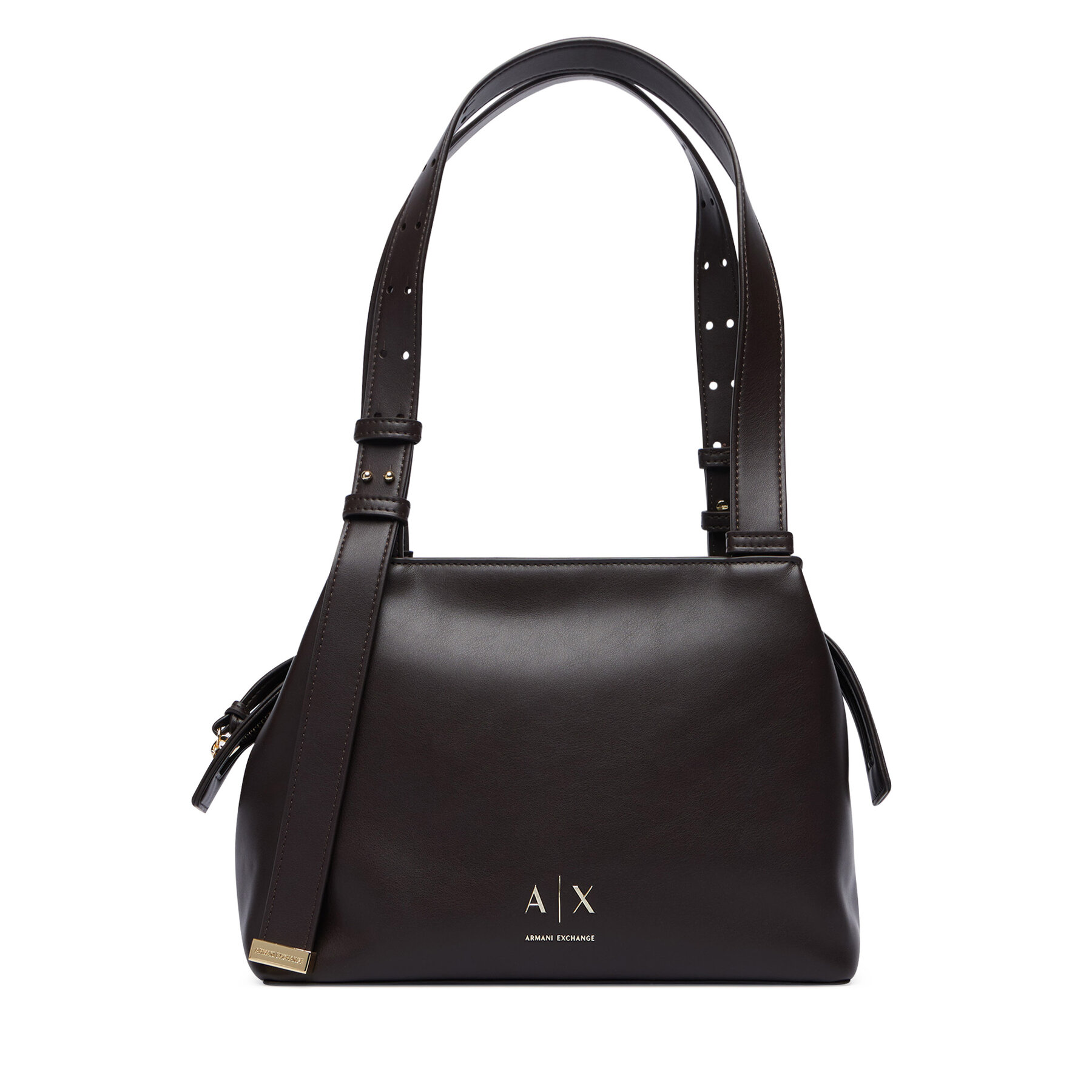 Дамска чанта Armani Exchange XW002604 AF19902 U6032 Тъмнокафяв