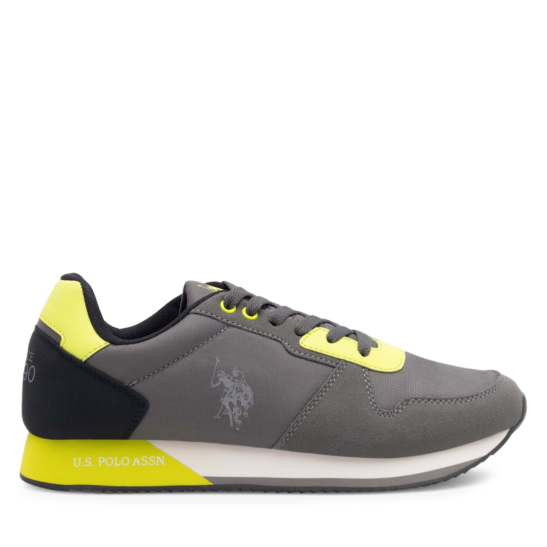 Sneakersy U.S. Polo Assn. NOBIL011M/CNH1 Sivá
