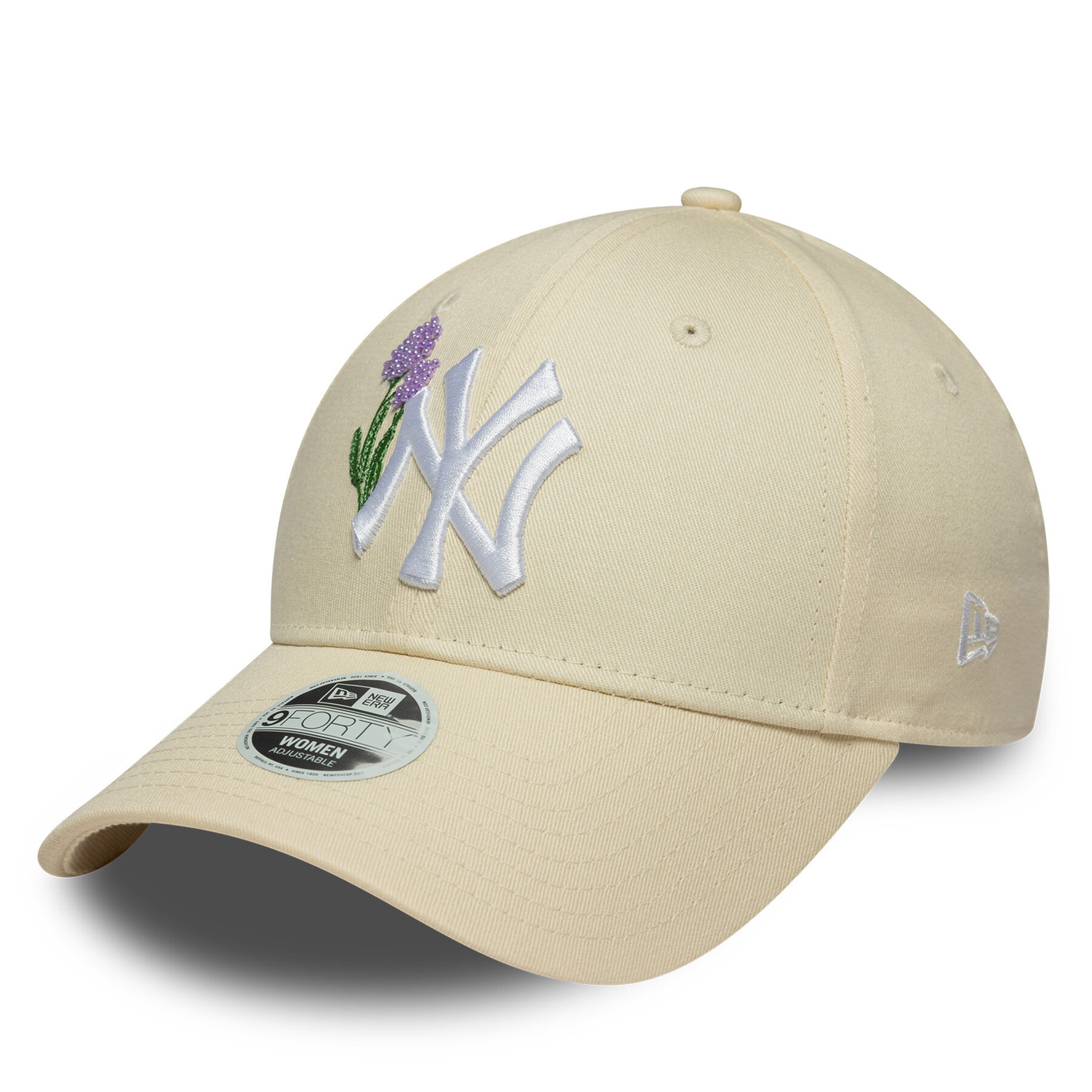 Czapka z daszkiem New Era Żółty New York Yankees Womens MLB 9FORTY 60667492