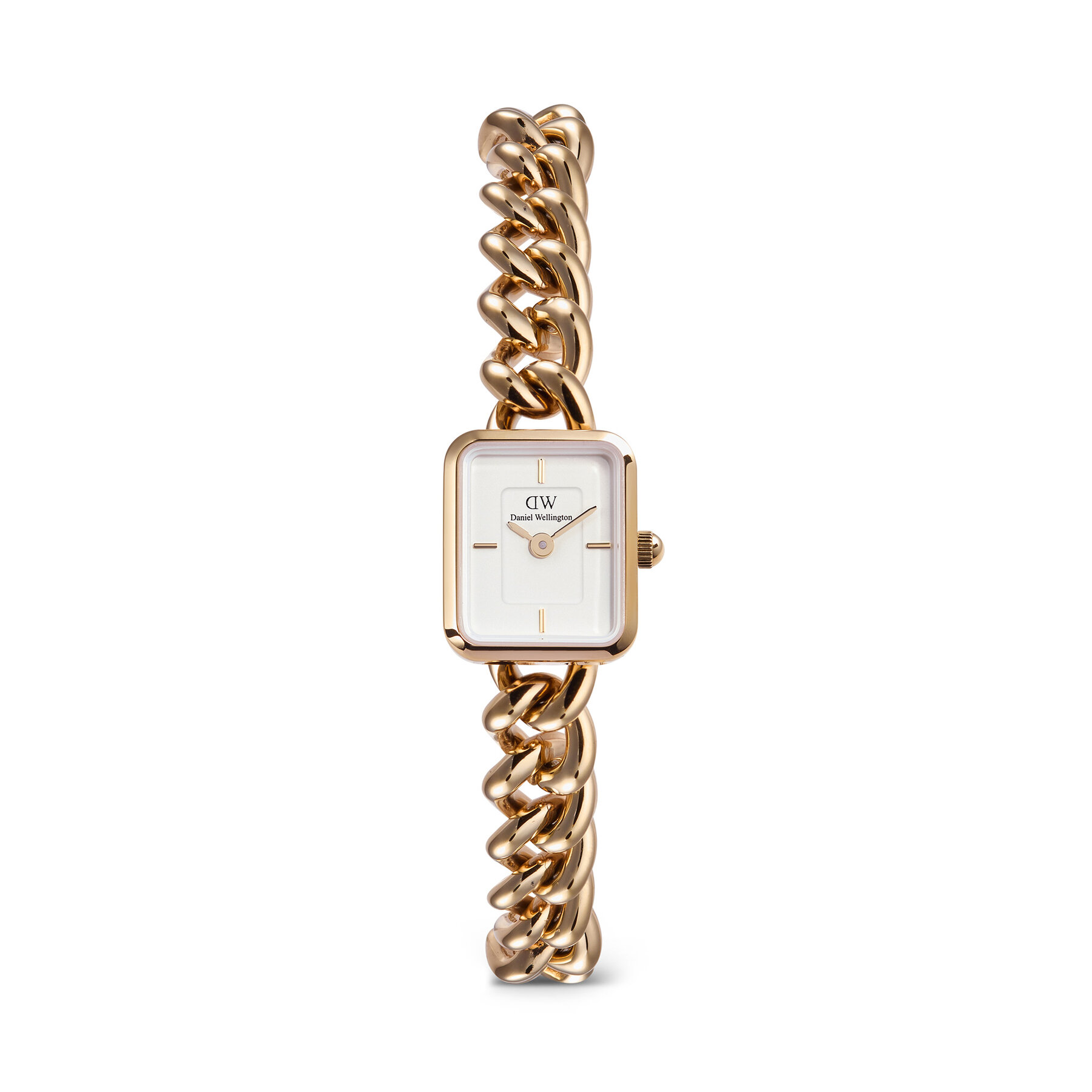 Hodinky Daniel Wellington Jolie Chain 15 DW00100835 Ružové zlato