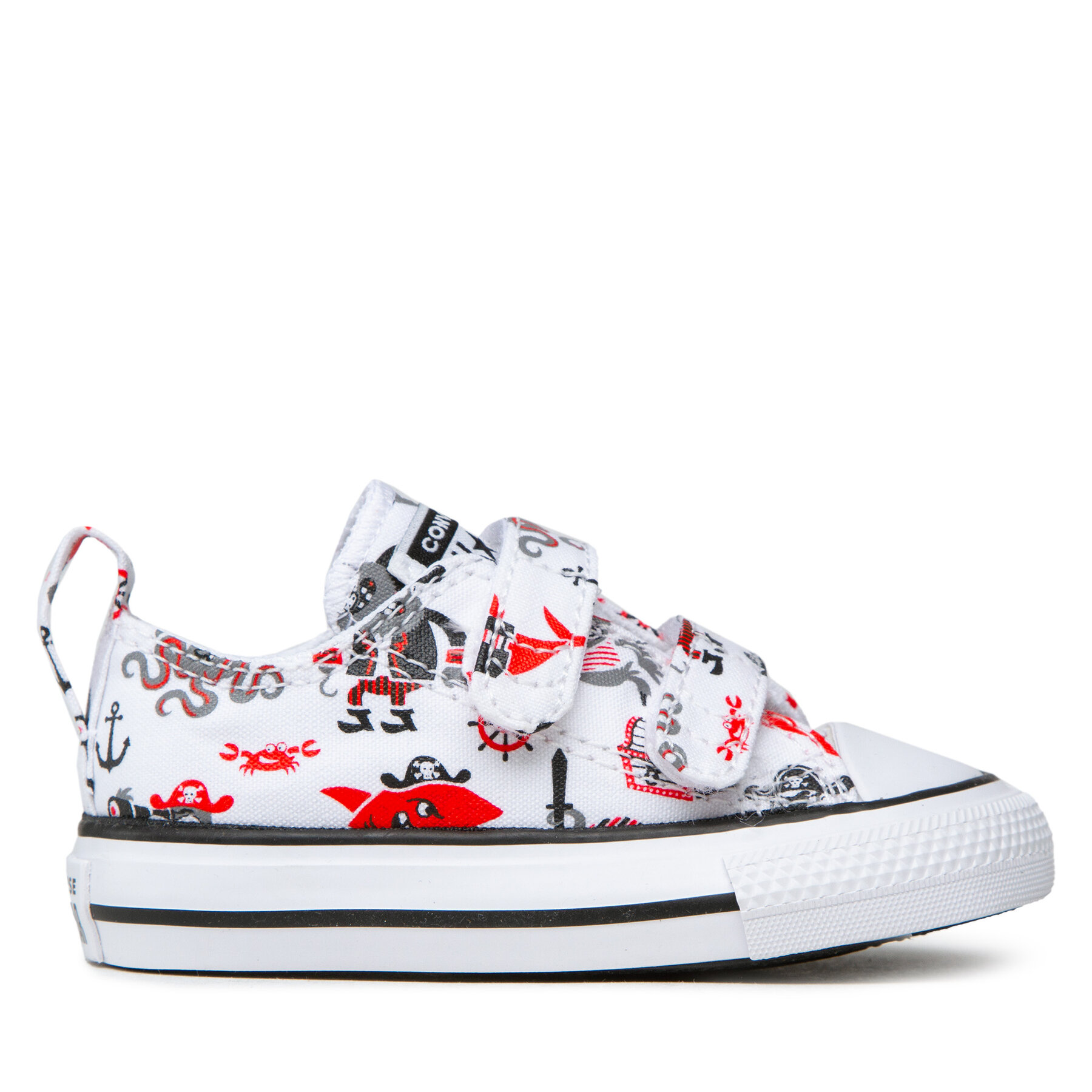 Chlapec Plátenky Converse, Rozmer: 21, Biela, Chuck Taylor All Star 2v Ox 772875C