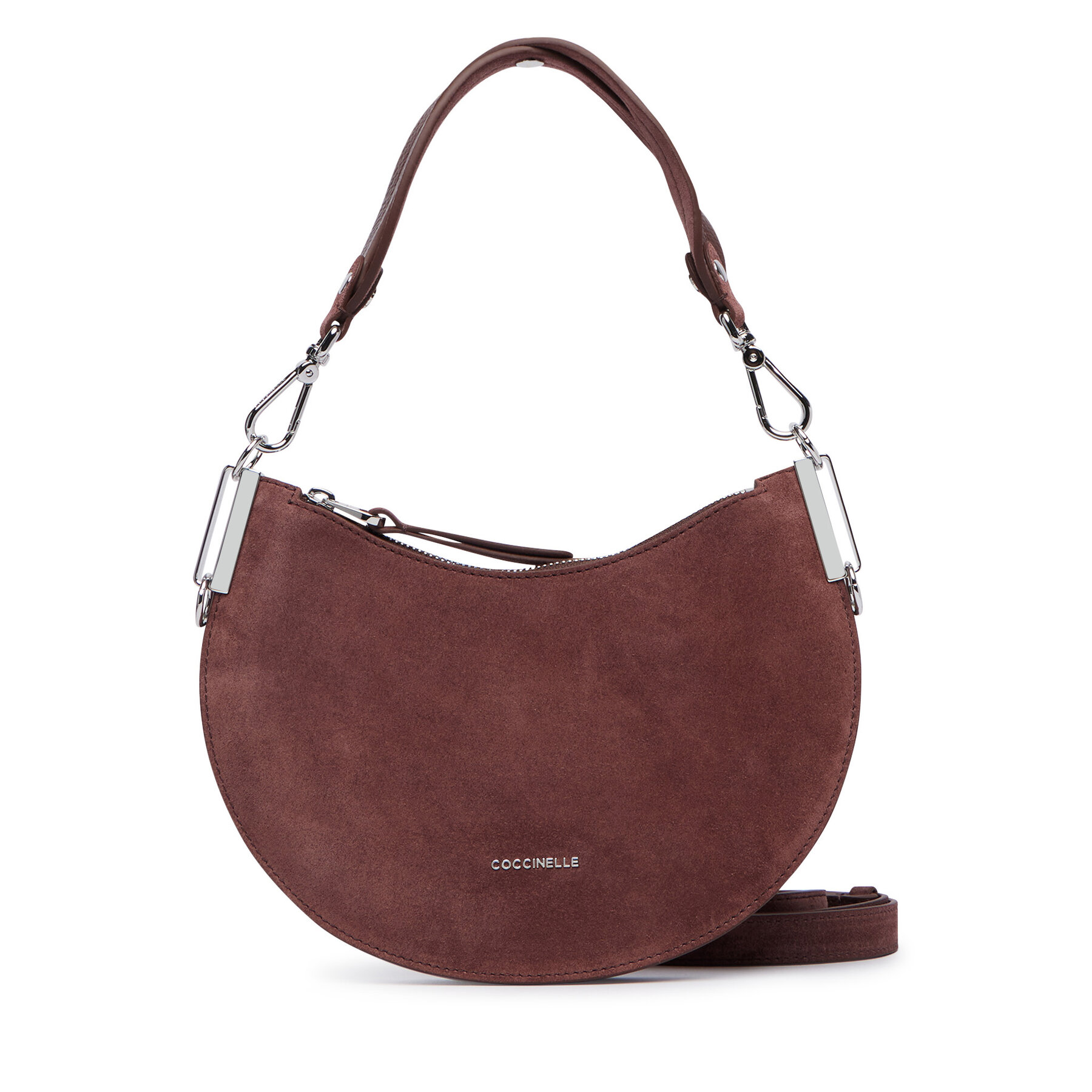 Torbica Coccinelle QKG Coccinellesunup Suede E1 QKG 13 03 01 Tamnocrvena
