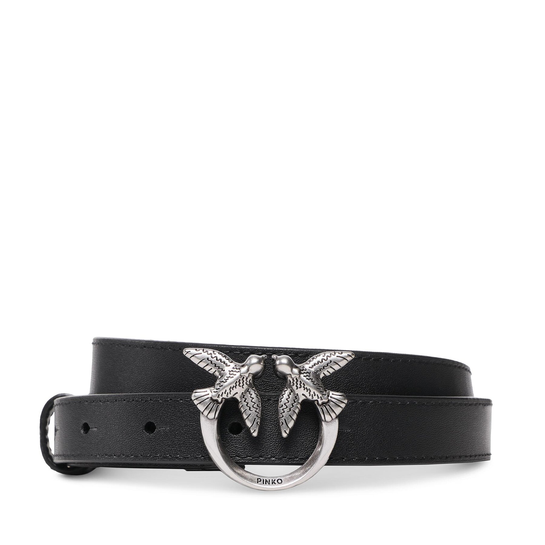 Dámsky opasok Pinko Love Berry H2 Belt PE 23 PLT01 100143 A0F1 Čierna