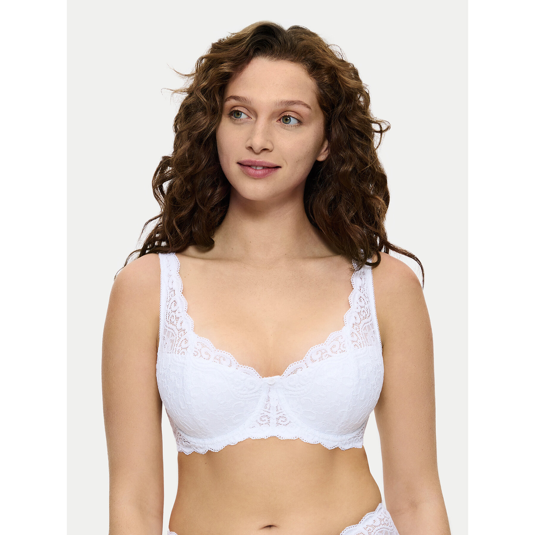 Triumph Melltartó alsó huzallal Amourette 10209584 Fehér