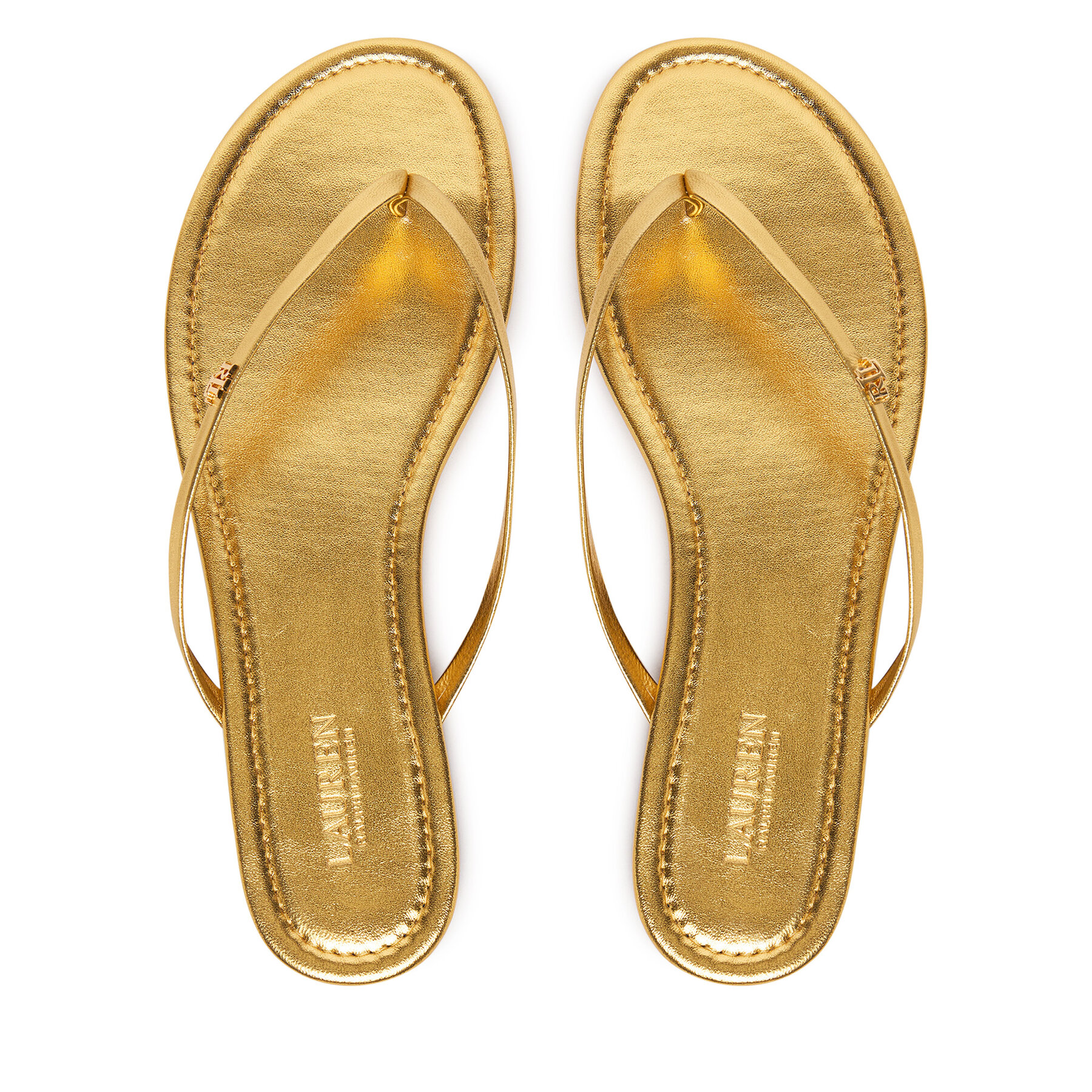 Σαγιονάρες LAUREN RALPH LAUREN 802959563001 Χρυσό