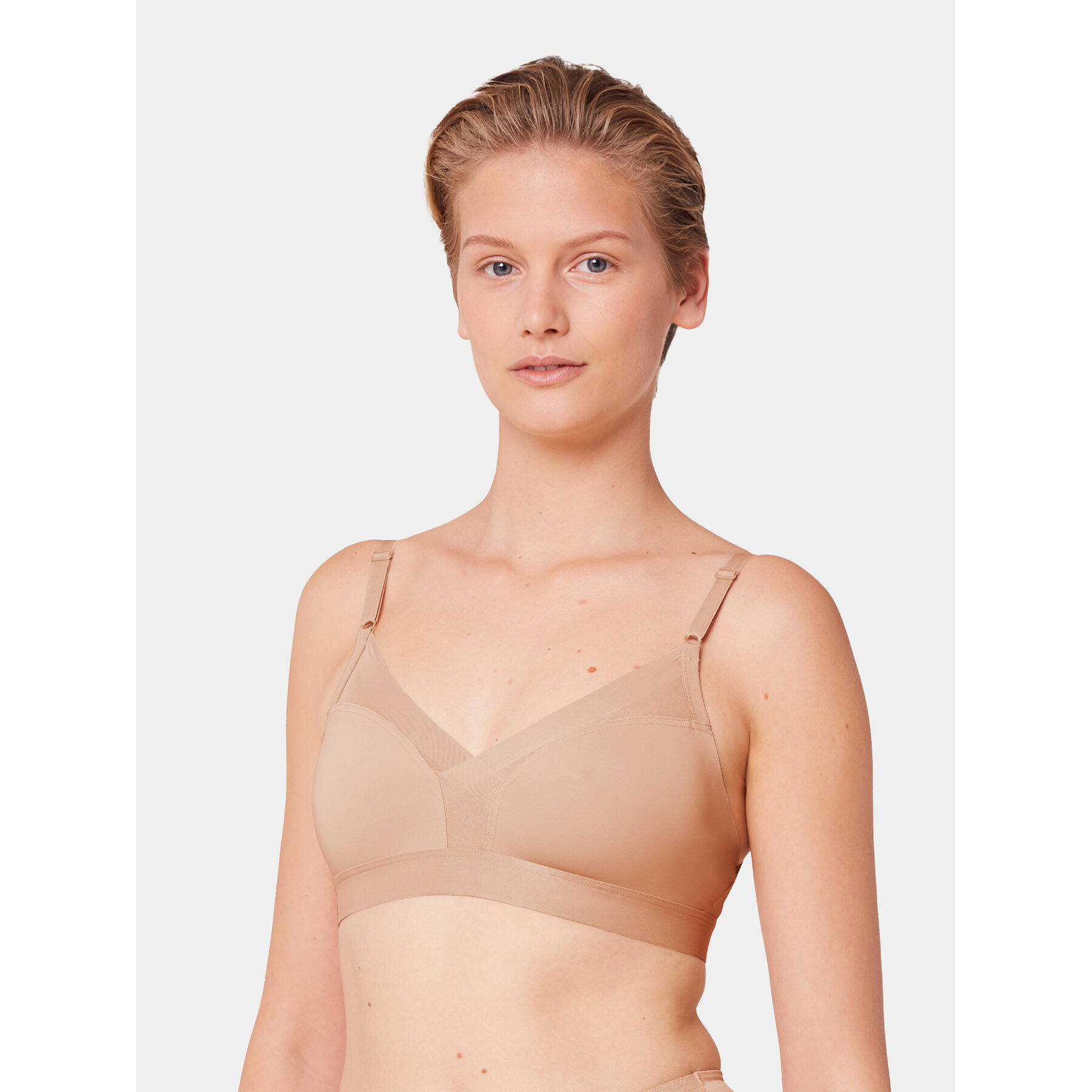 Triumph Reggiseno senza ferretto Shape Smart 10217858 Beige
