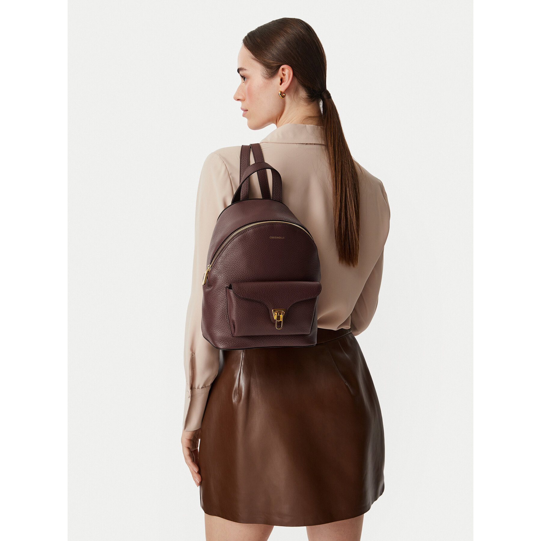 Σακίδιο Coccinelle TFK Coccinelle Beat Grneratio E1 TFK 14 01 01 Μπορντό