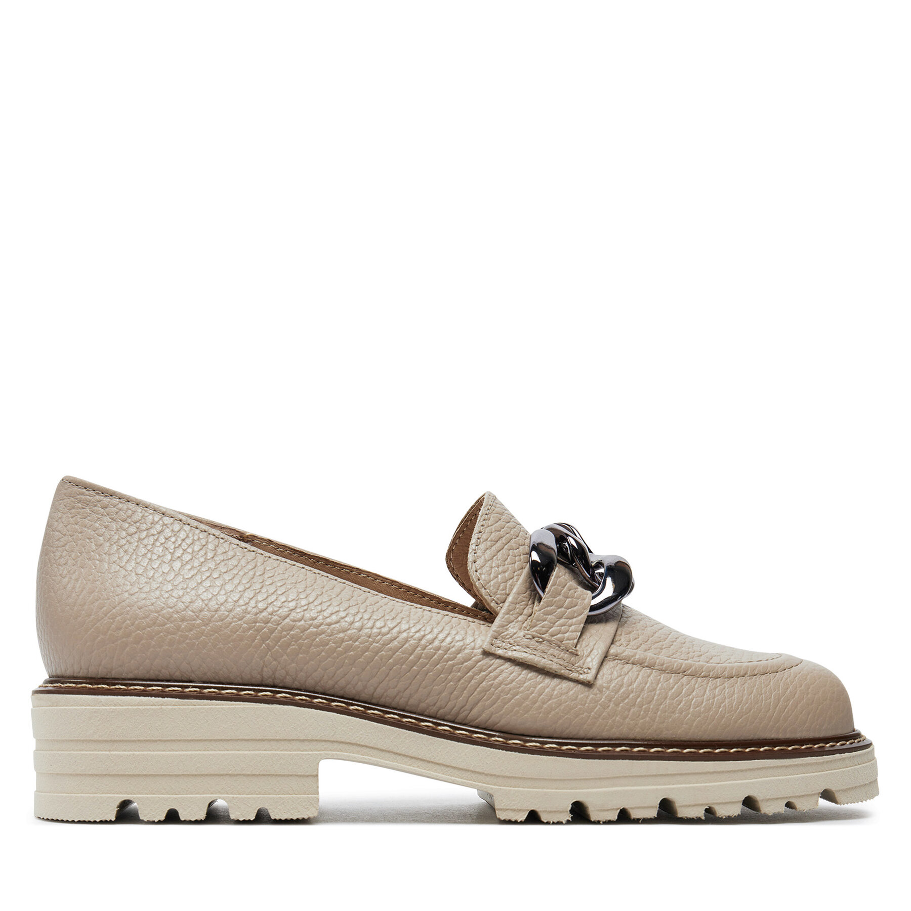 Loafers Ryłko E2R17_E Beige